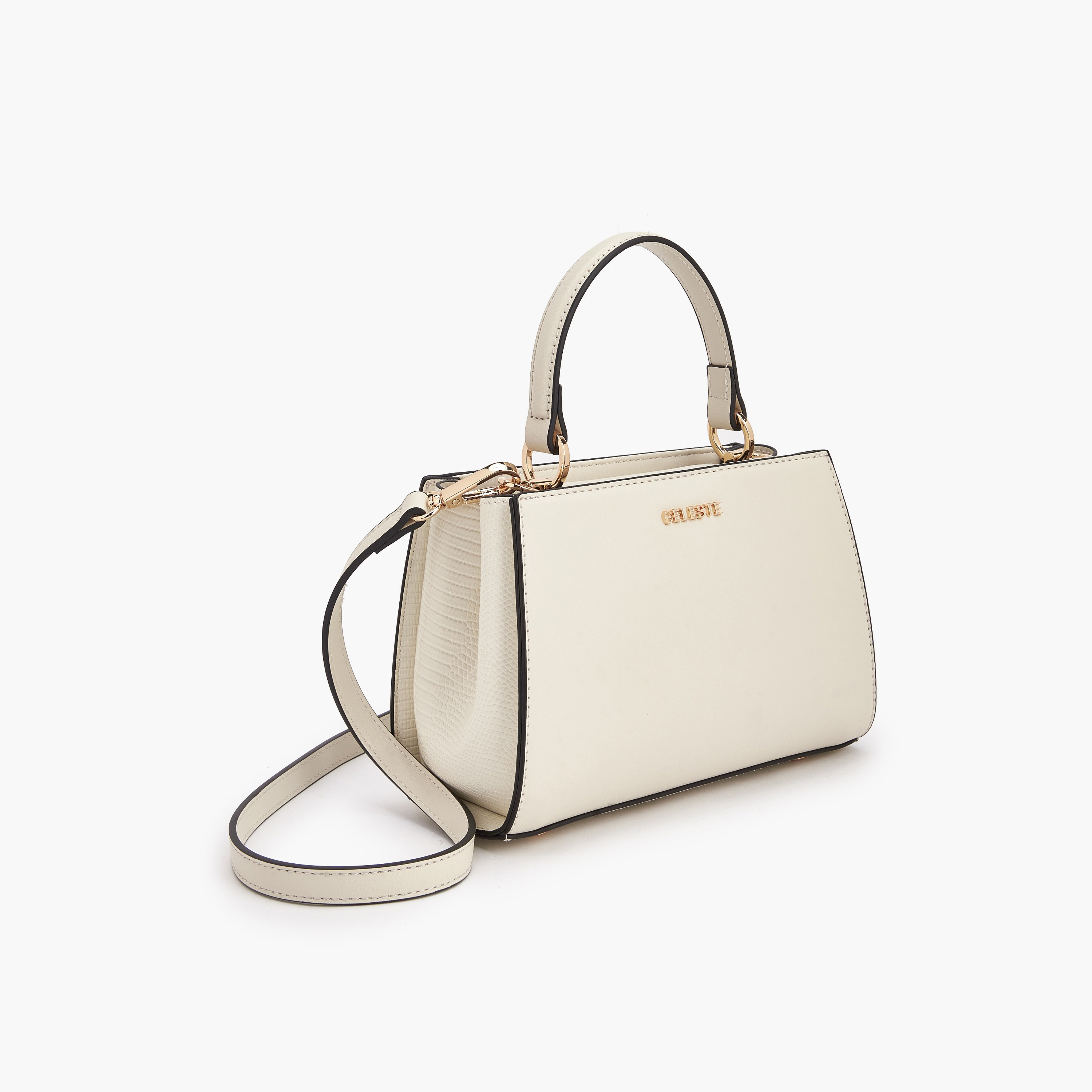 شنطة توتي سادة بحزام قابل للفصل من سيليست-women-bagsandwallets-handbags-image-4