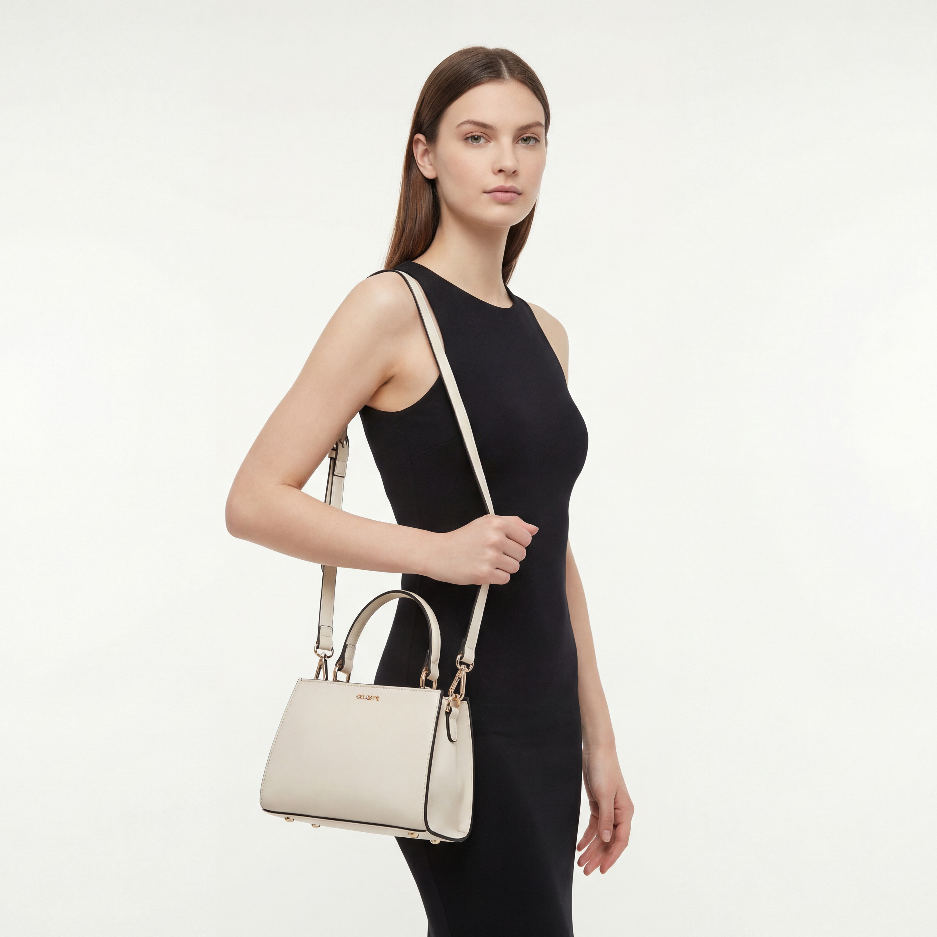 شنطة توتي سادة بحزام قابل للفصل من سيليست-women-bagsandwallets-handbags-image-2