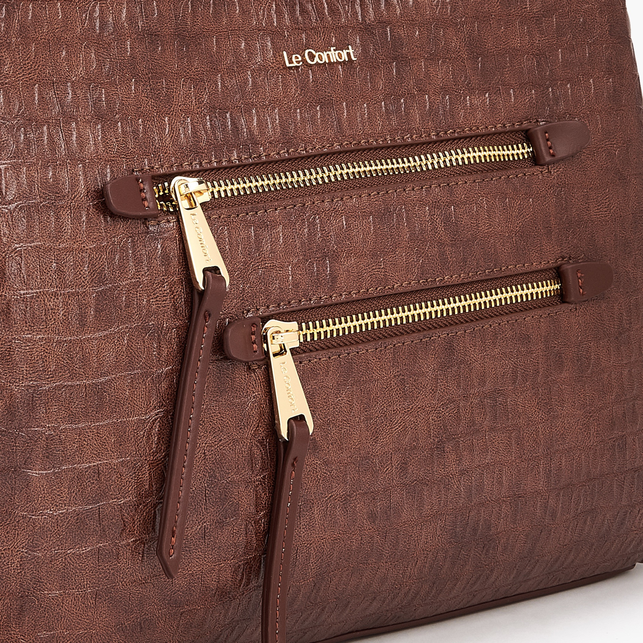 Le Confort Textured Tote Bag with Detachable Strap-women-bagsandwallets-handbags-image-5