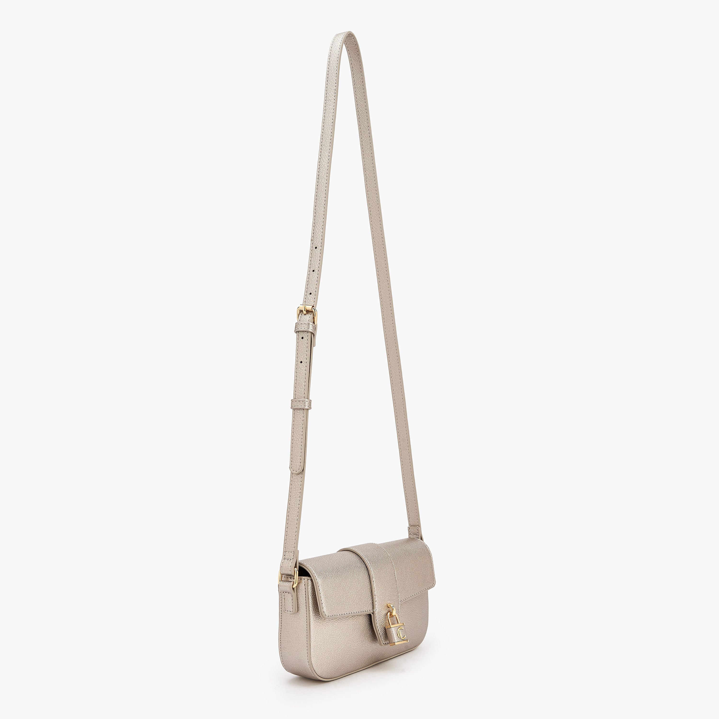 شنطة كروس بودي بارزة الملمس مع حزام قابل للتعديل من لو كونفور-women-bagsandwallets-handbags-image-3