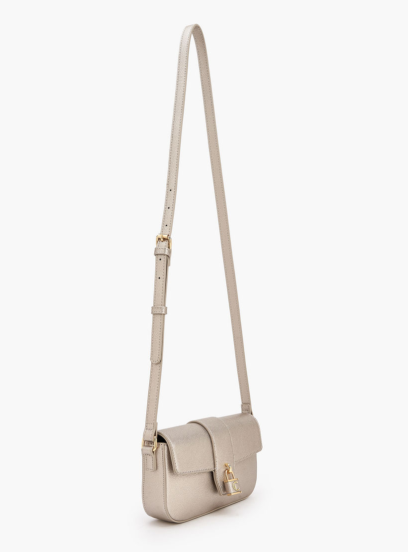 شنطة كروس بودي بارزة الملمس مع حزام قابل للتعديل من لو كونفور-women-bagsandwallets-handbags-image-3
