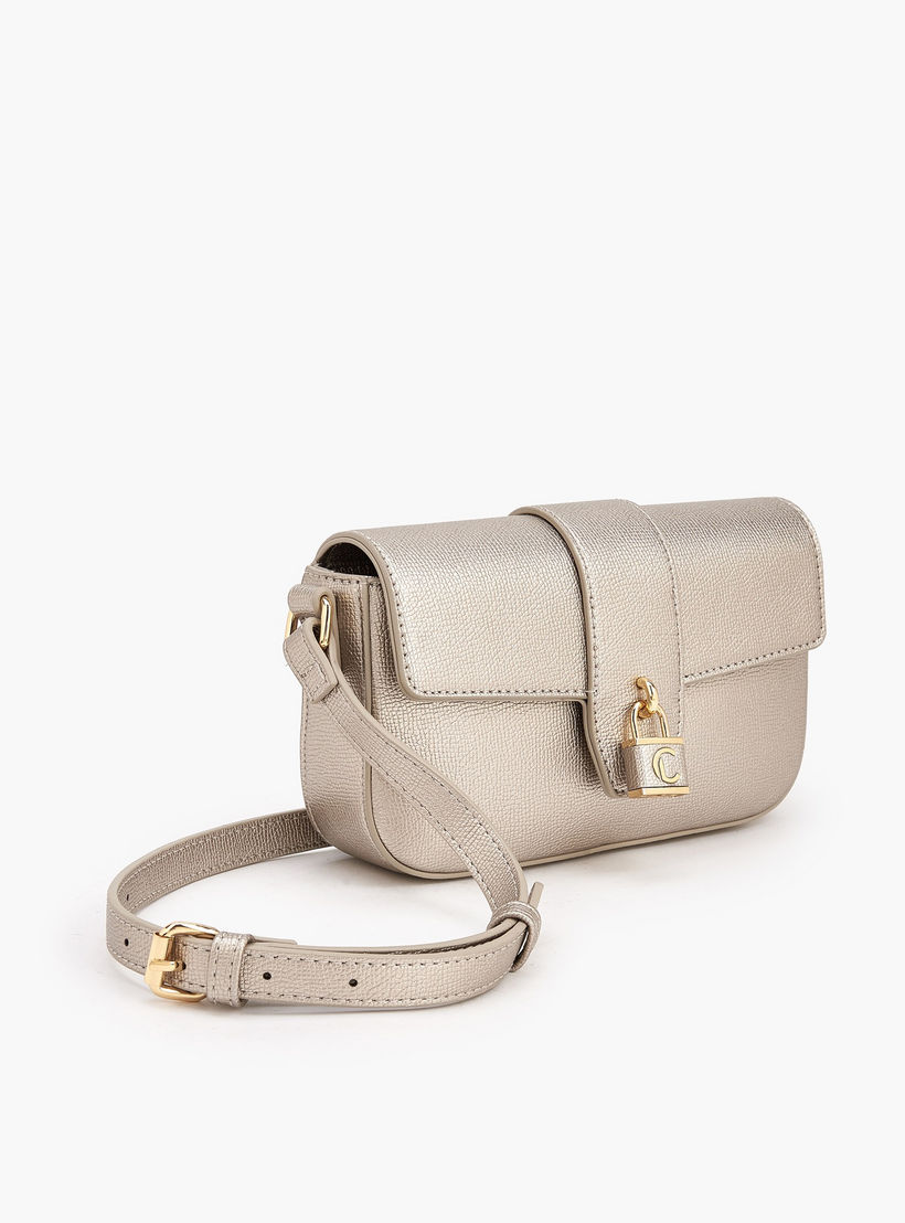 شنطة كروس بودي بارزة الملمس مع حزام قابل للتعديل من لو كونفور-women-bagsandwallets-handbags-image-4