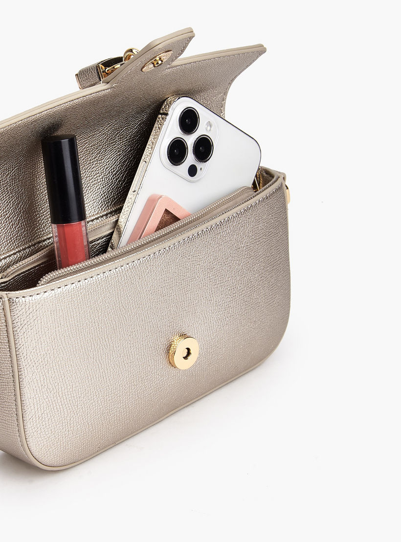 شنطة كروس بودي بارزة الملمس مع حزام قابل للتعديل من لو كونفور-women-bagsandwallets-handbags-image-8