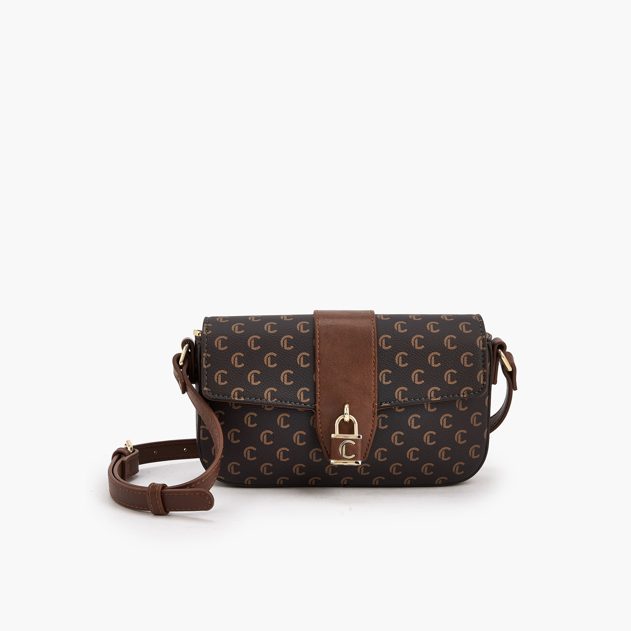 Le Confort Textured Crossbody Bag with Adjustable Strap-women-bagsandwallets-handbags-image-1