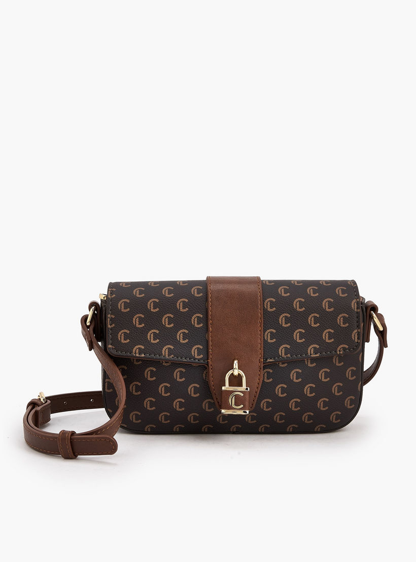 Le Confort Textured Crossbody Bag with Adjustable Strap-women-bagsandwallets-handbags-image-1