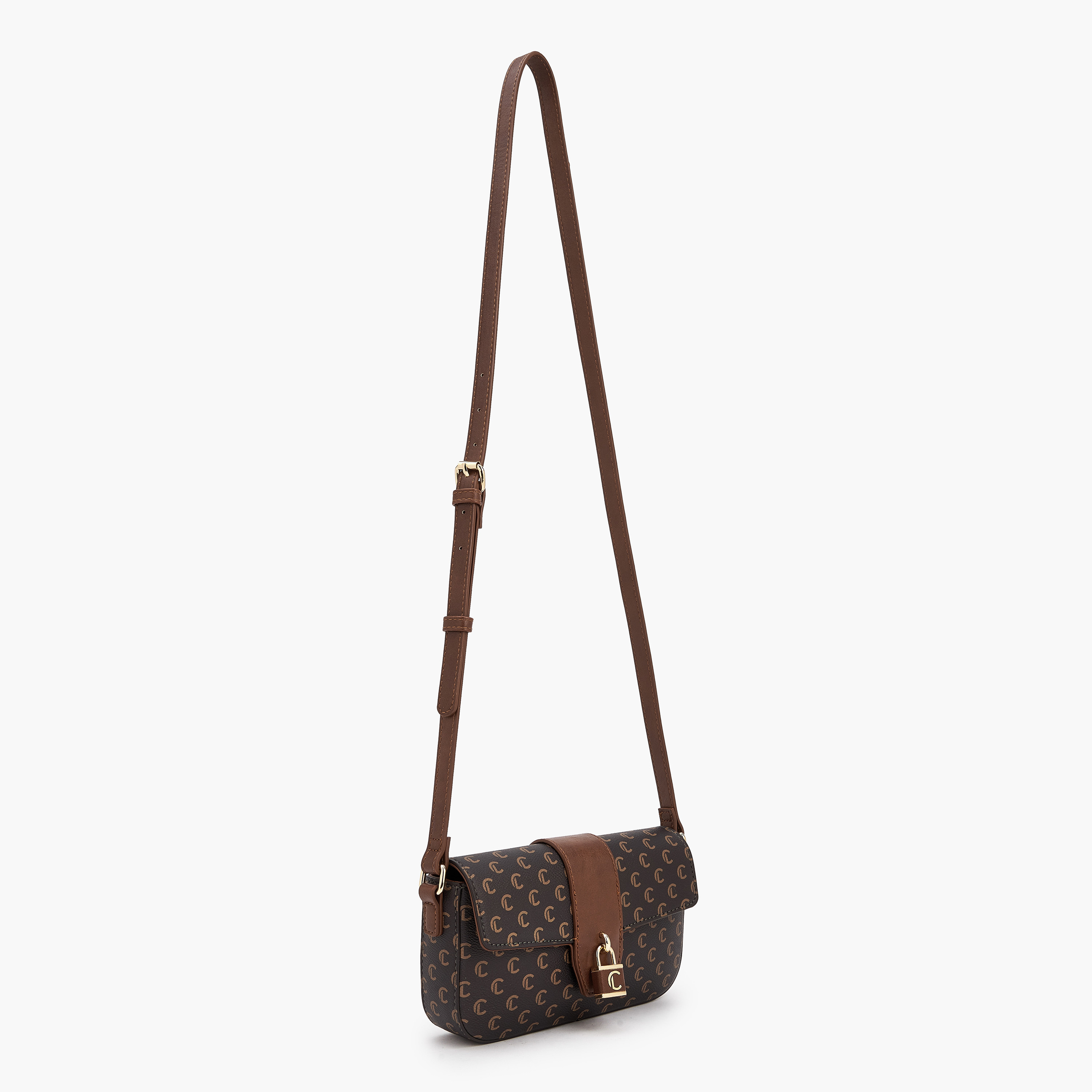 Le Confort Textured Crossbody Bag with Adjustable Strap-women-bagsandwallets-handbags-image-3