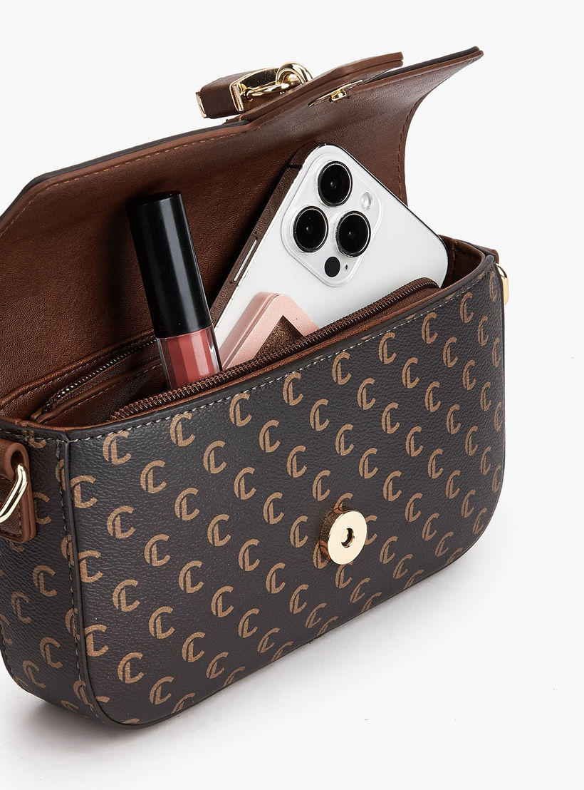 Le Confort Textured Crossbody Bag with Adjustable Strap-women-bagsandwallets-handbags-image-8