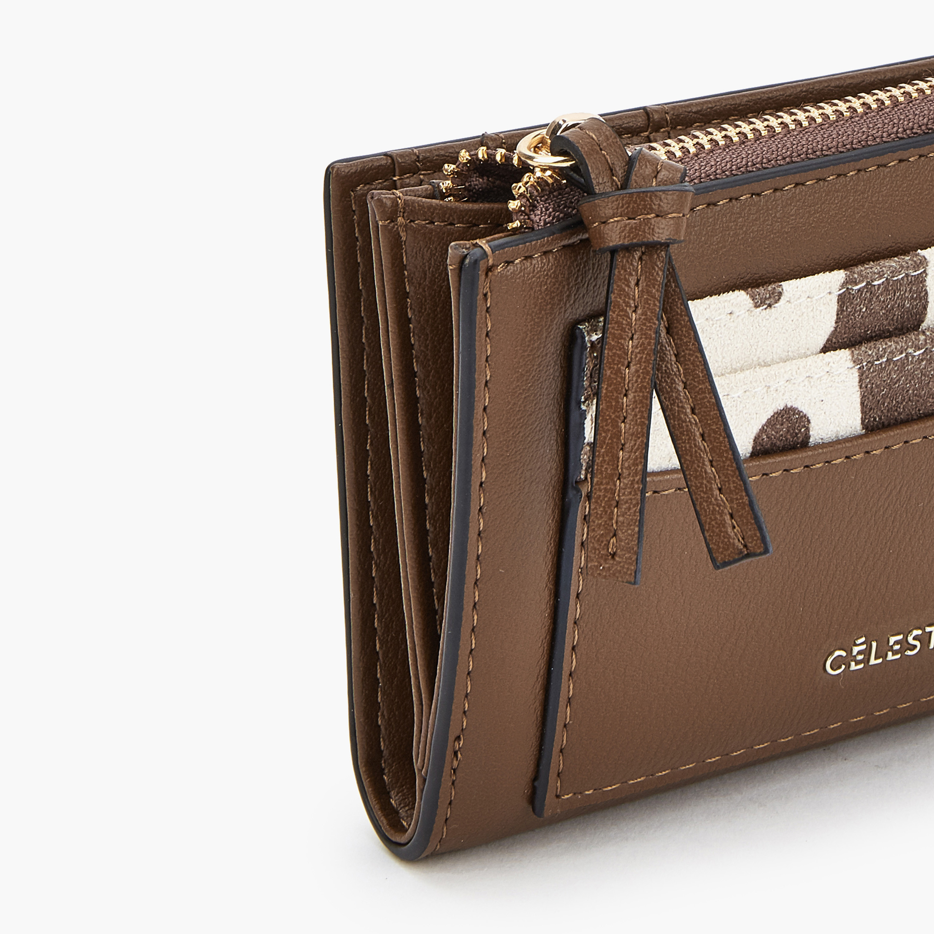 محفظة بطية ثنائية مع زر إغلاق كباس من سيليست-women-bagsandwallets-wallets-image-3