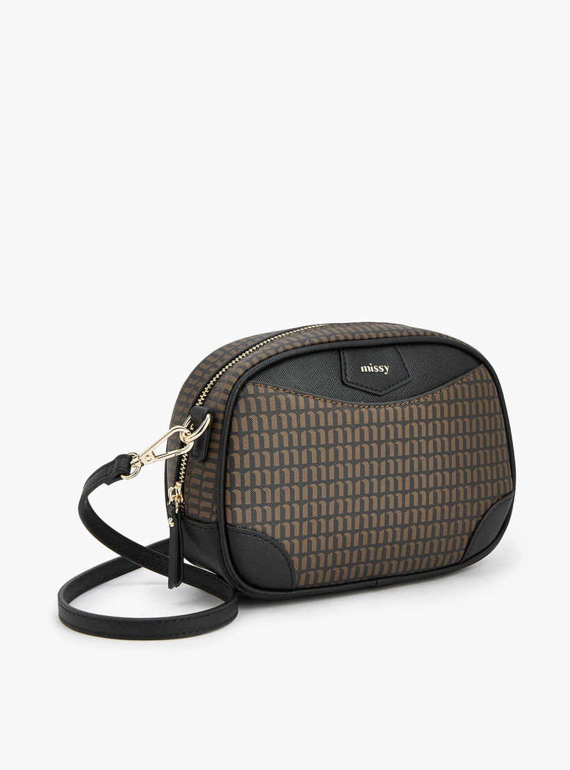 Missy Monogram Print Crossbody Bag with Detachable Strap-women-bagsandwallets-handbags-image-4