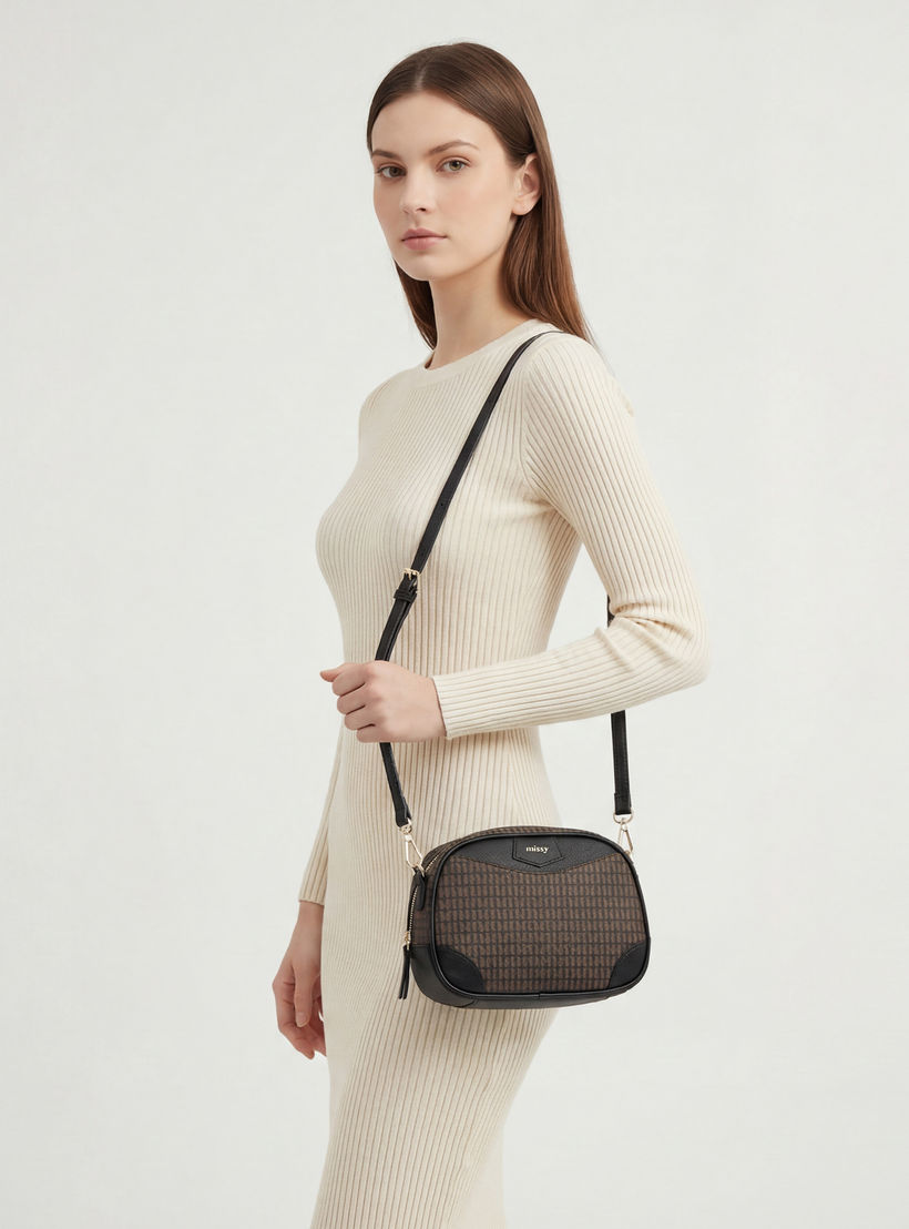 Missy Monogram Print Crossbody Bag with Detachable Strap-women-bagsandwallets-handbags-image-2
