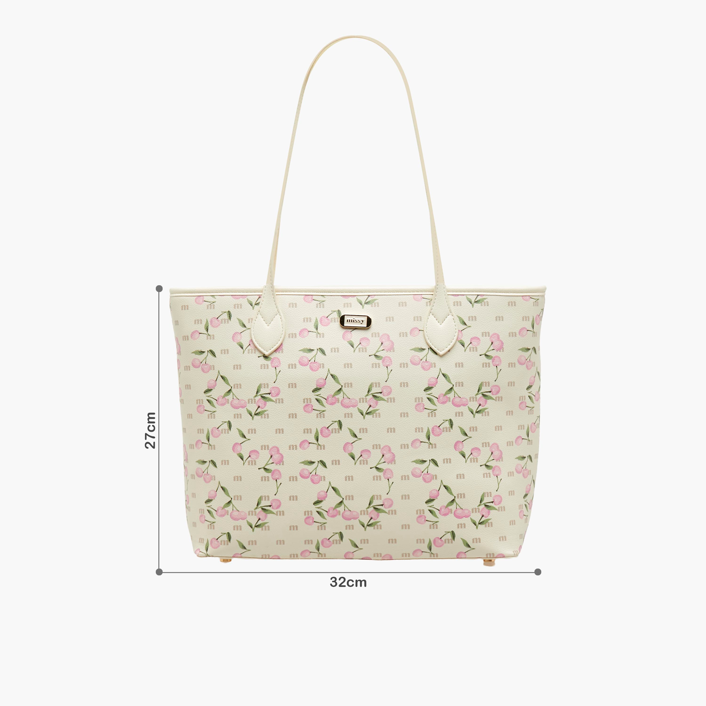 شنطة توتي بمقابض مزدوجة وطبعات كرز من ميسي-women-bagsandwallets-handbags-image-2