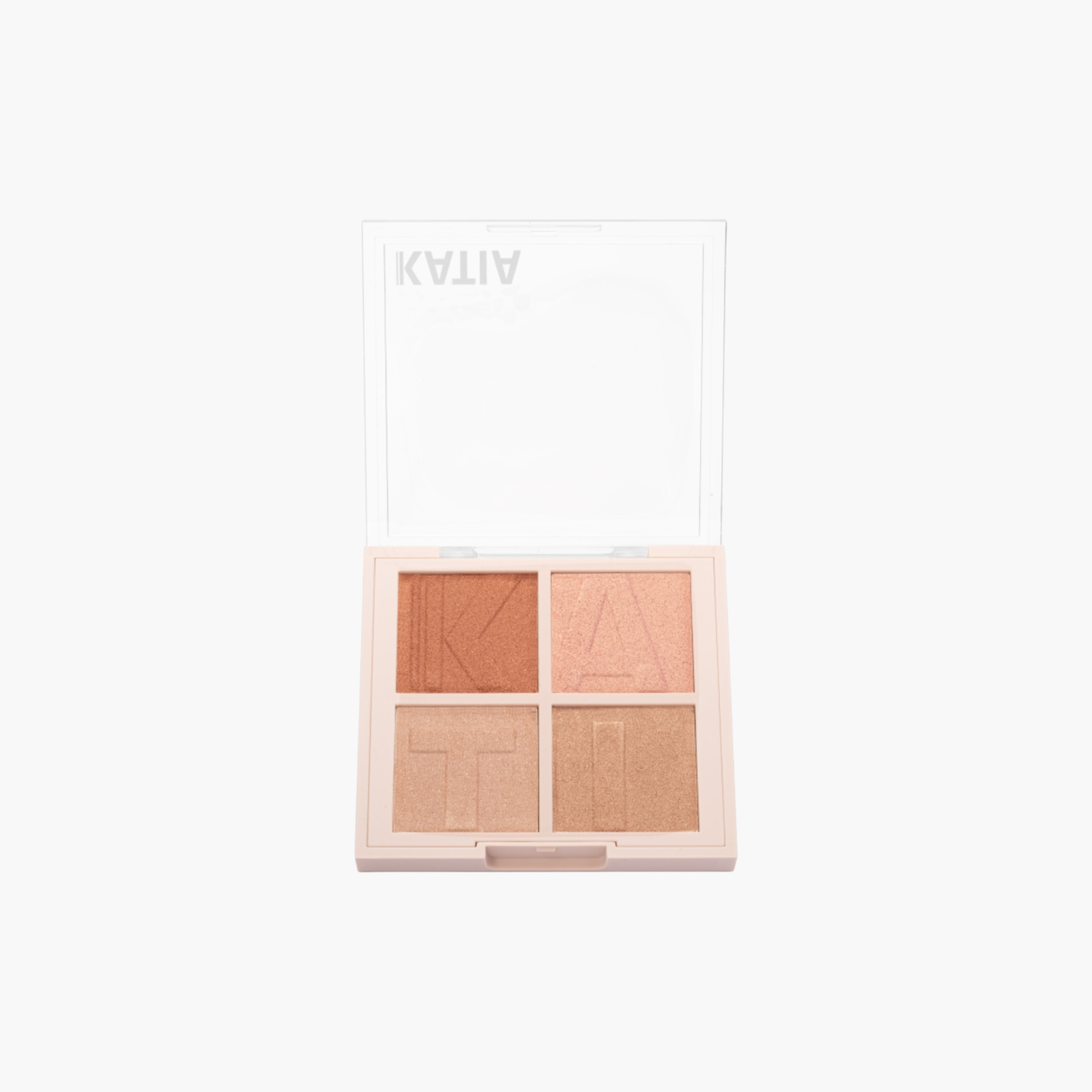 باليت وجه 4 ألوان من كاتيا - هايلايتر 765 برايت-beautyandpersonalcare-makeup-face-highlighters-image-2