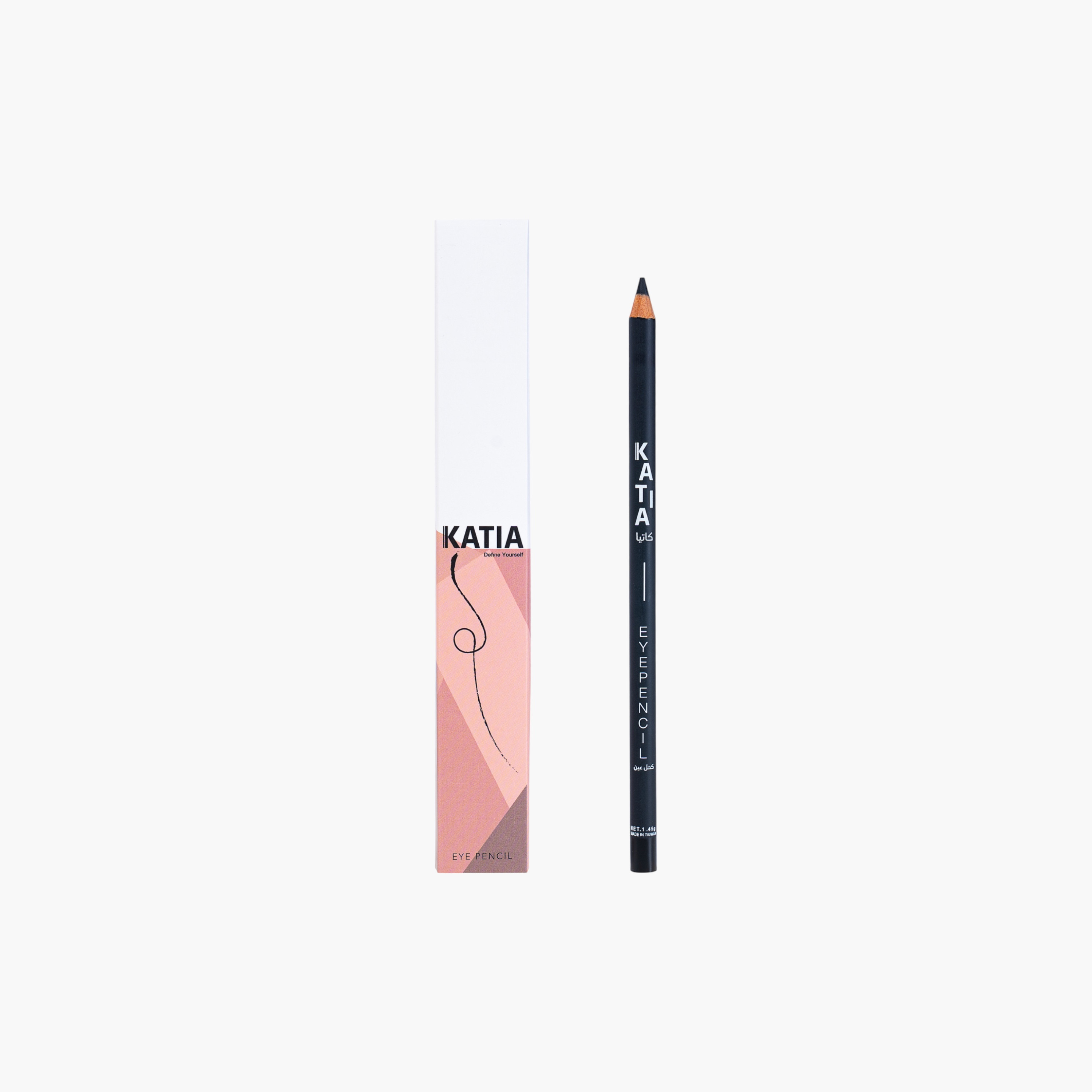 قلم كاجال للعيون من كاتيا - أسود-beautyandpersonalcare-makeup-eyes-eyeliners-image-1