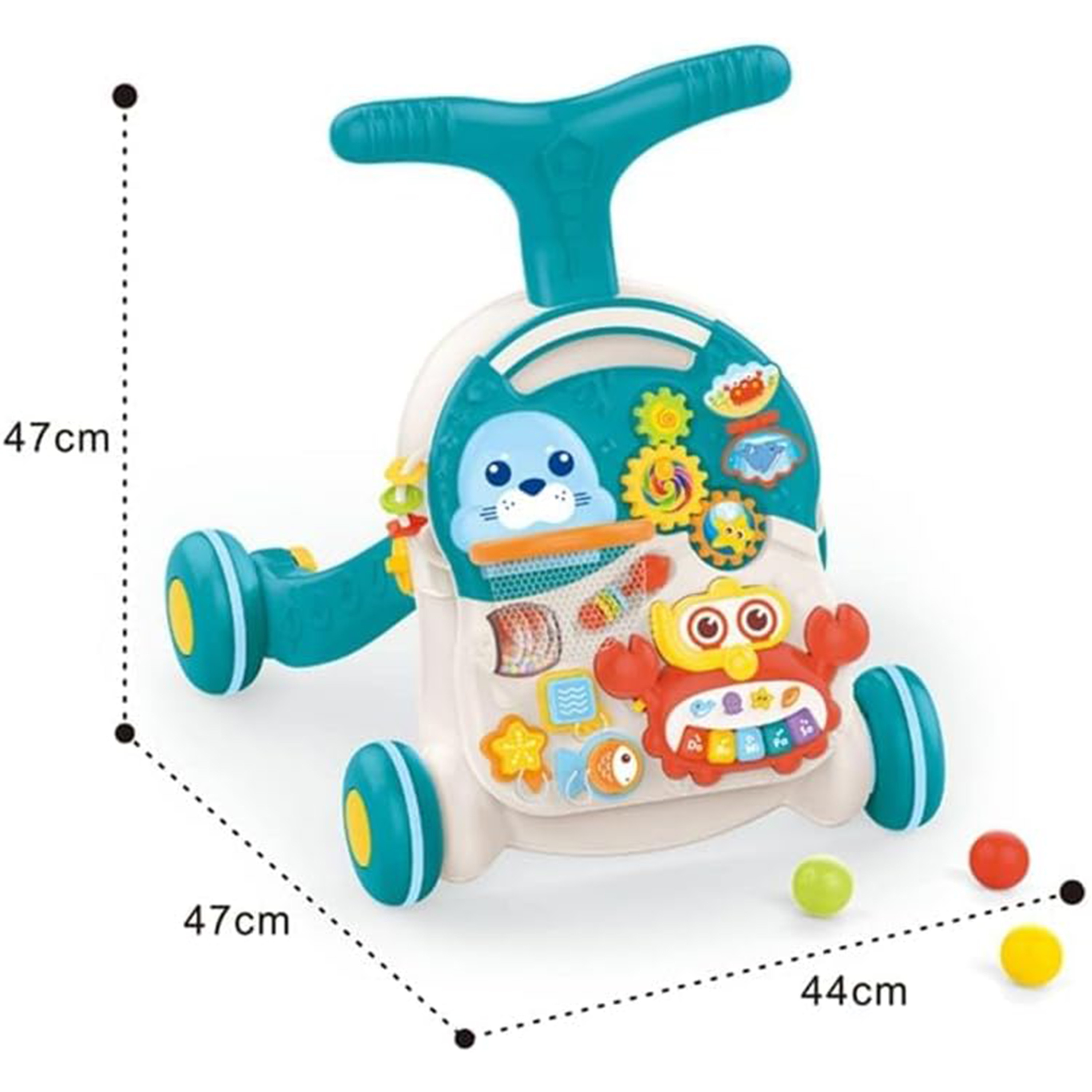 Playgro 2-in-1 Walker and Activity Table-baby-infantactivity-walkers-image-4