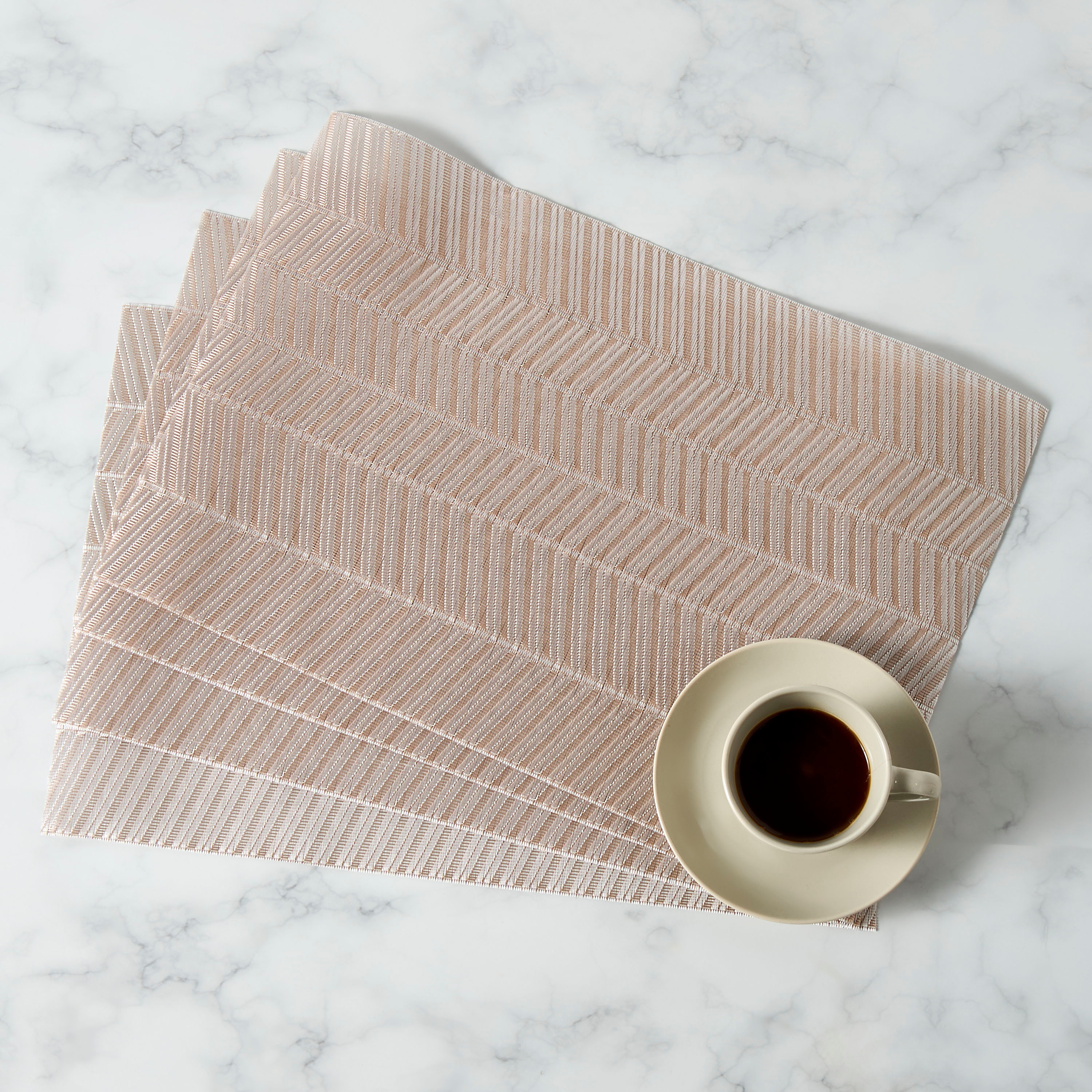 Textured 4-Piece Placemat Set - 30x45 cms-household-dining-tablelinen-placemats-image-1