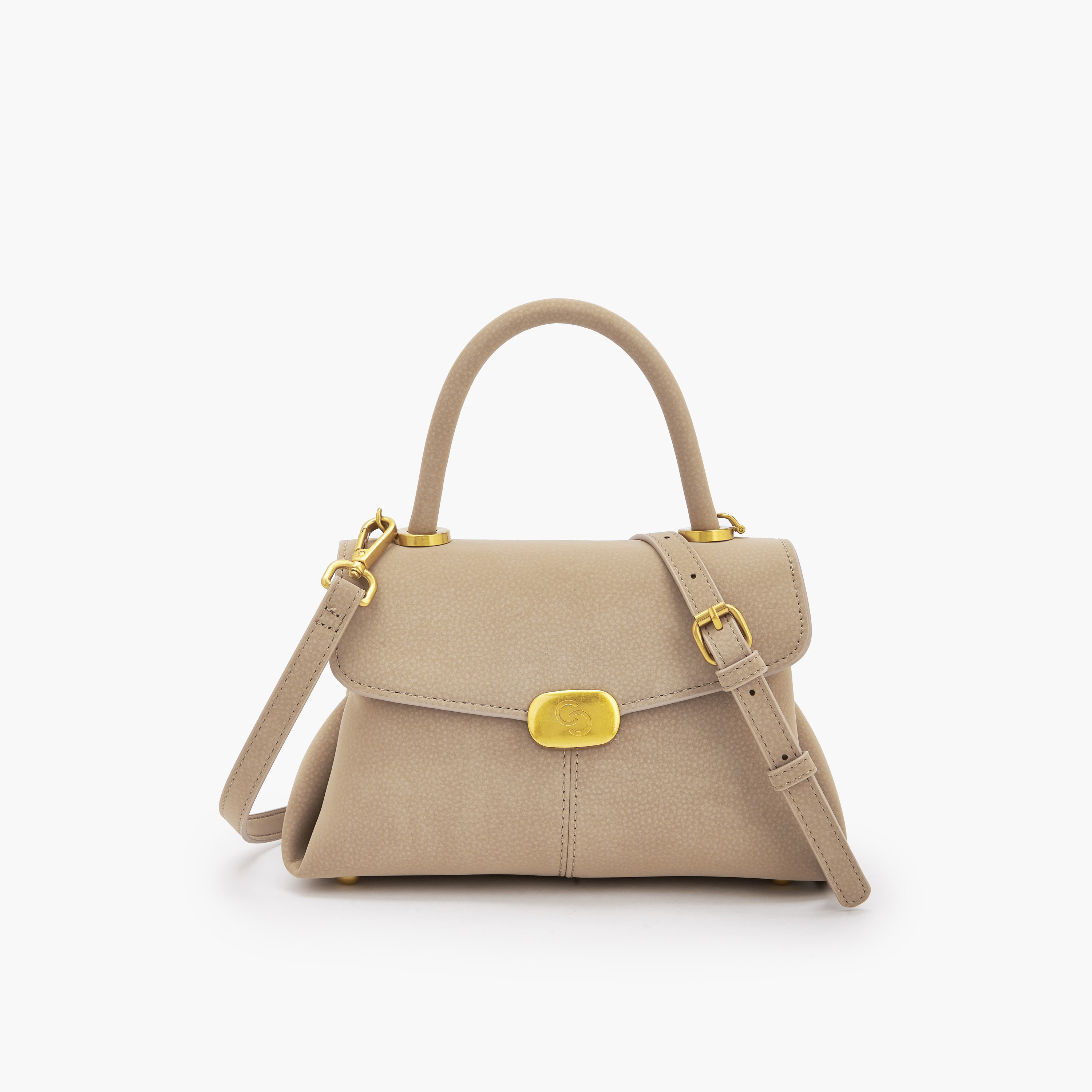 شنطة ساتشيل جلد سويدي بمقبض من سيليست-women-bagsandwallets-handbags-image-1