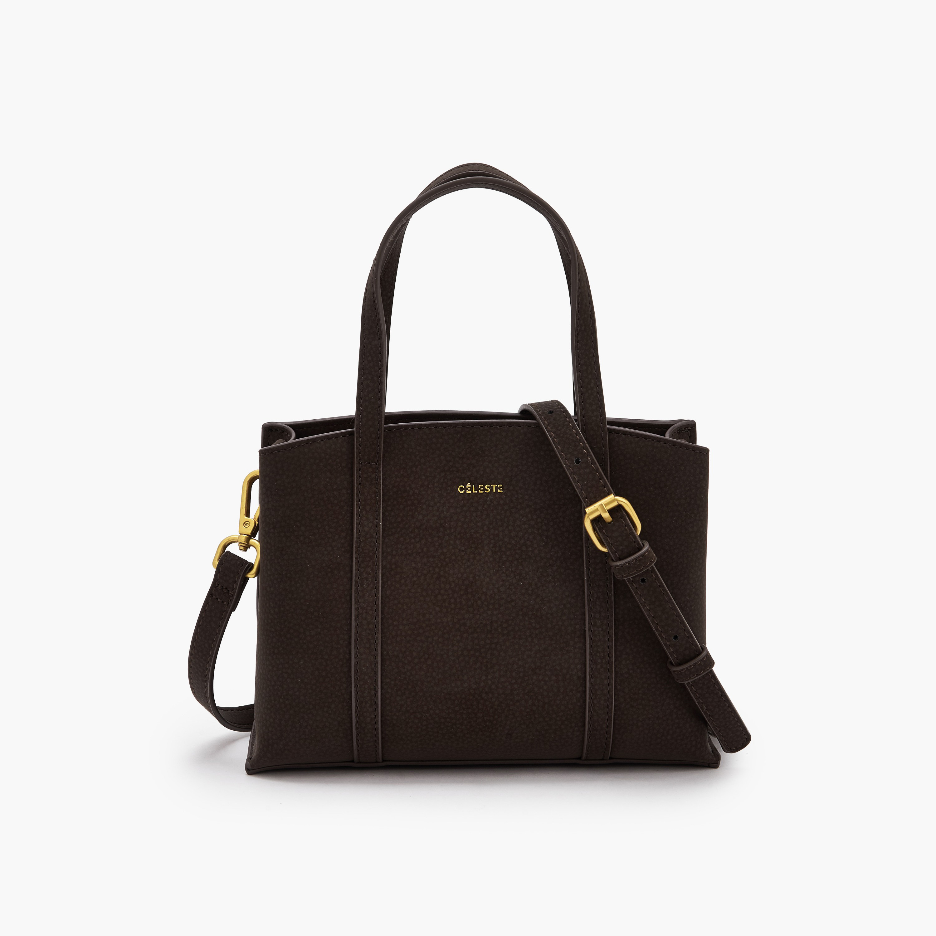شنطة توتي بارزة الملمس بمقابض مزدوجة من لو كونفورت-women-bagsandwallets-handbags-image-1