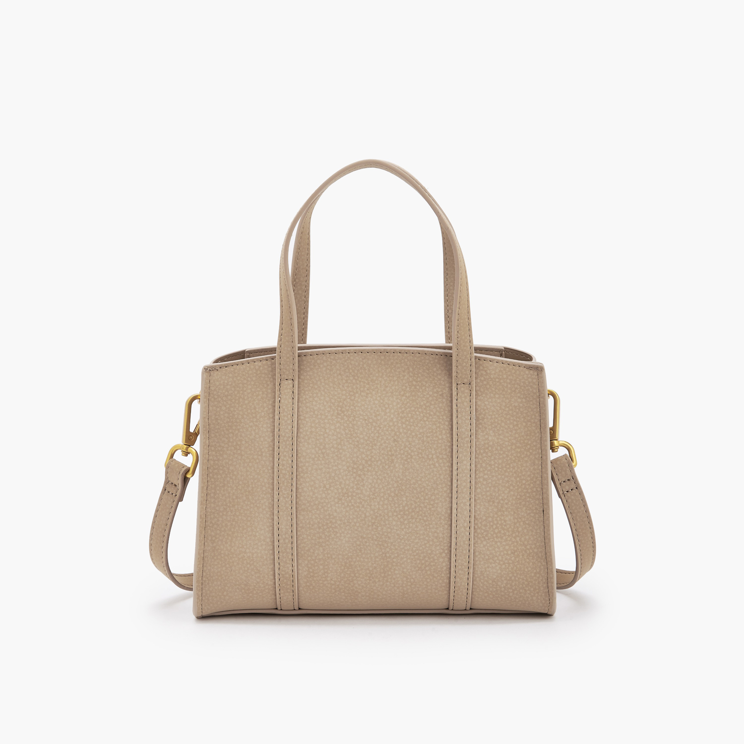 Celeste Textured Tote Bag with Double Handles-women-bagsandwallets-handbags-image-6