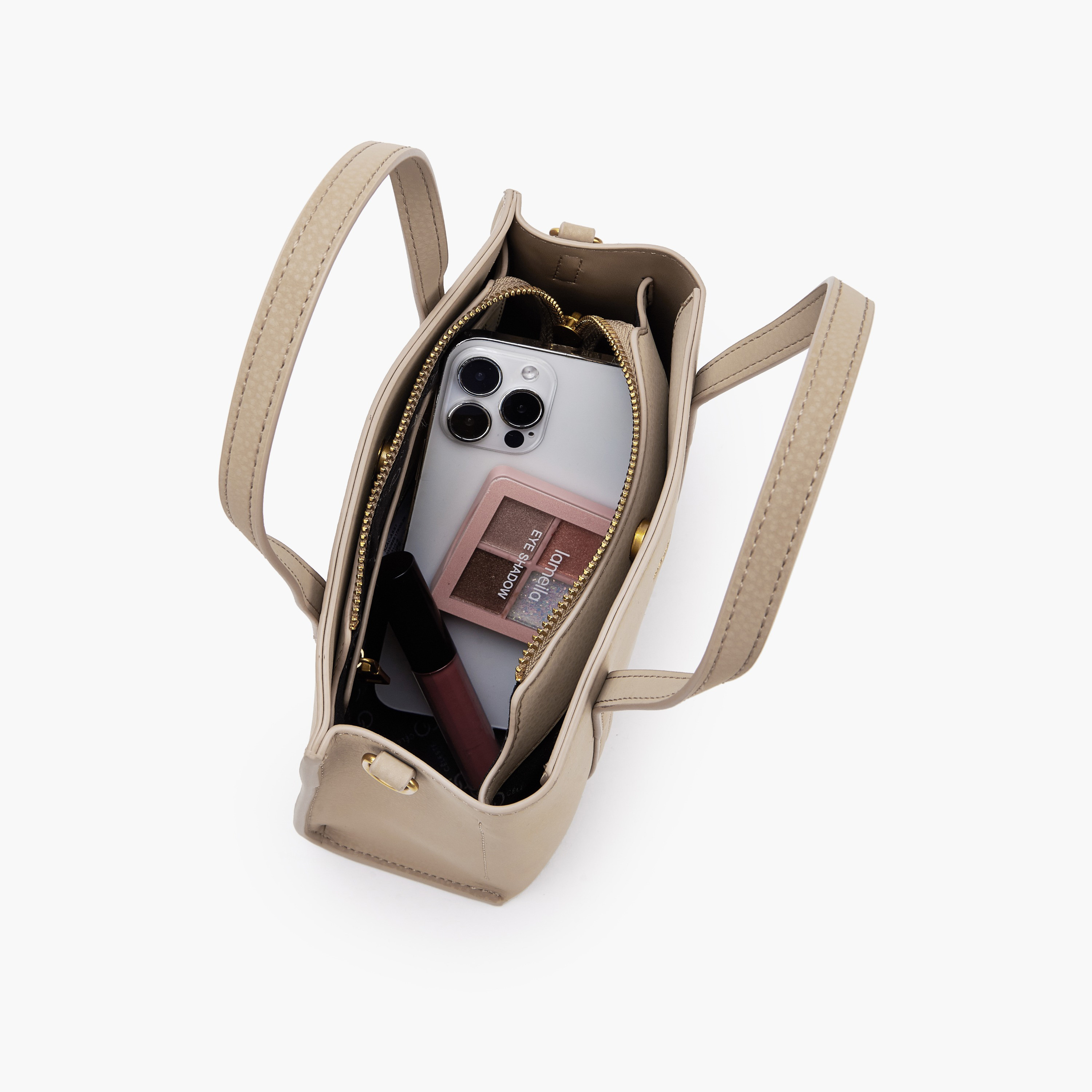 شنطة توتي بارزة الملمس بمقابض مزدوجة من لو كونفورت-women-bagsandwallets-handbags-image-1