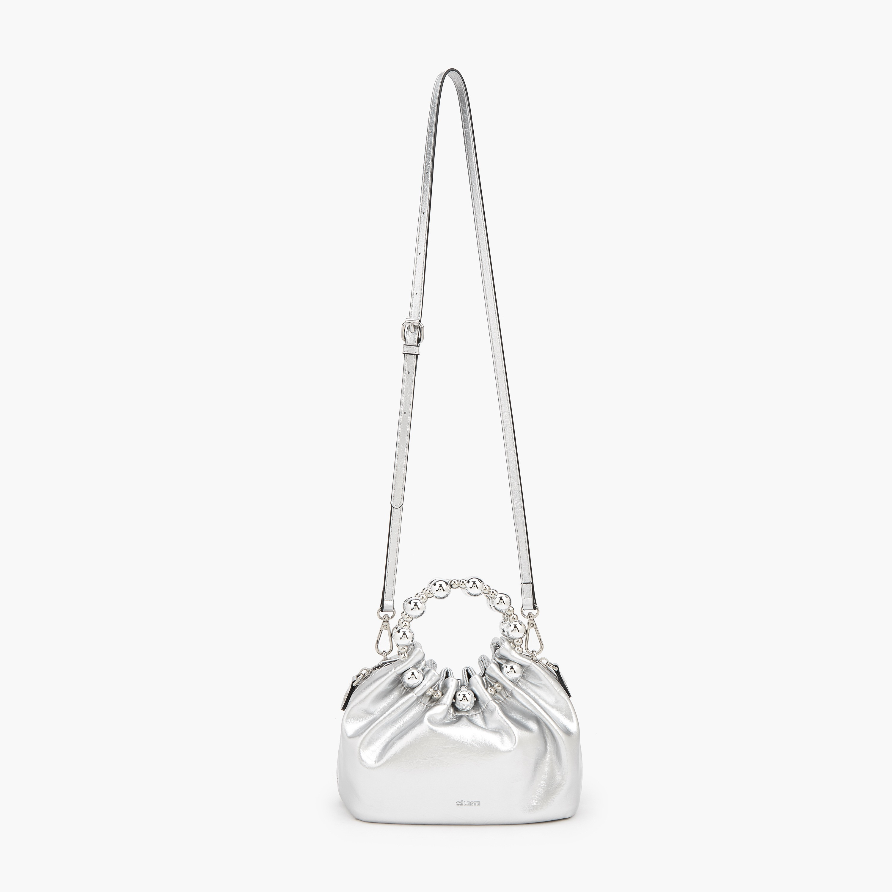 شنطة كروس بودي بكشكش وحزام قابل للفصل من سيليست-women-bagsandwallets-handbags-image-3