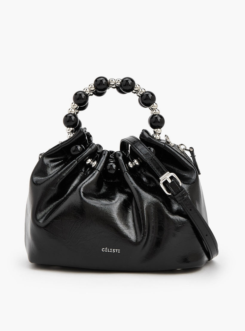 شنطة كروس بودي بكشكش وحزام قابل للفصل من سيليست-women-bagsandwallets-handbags-image-1
