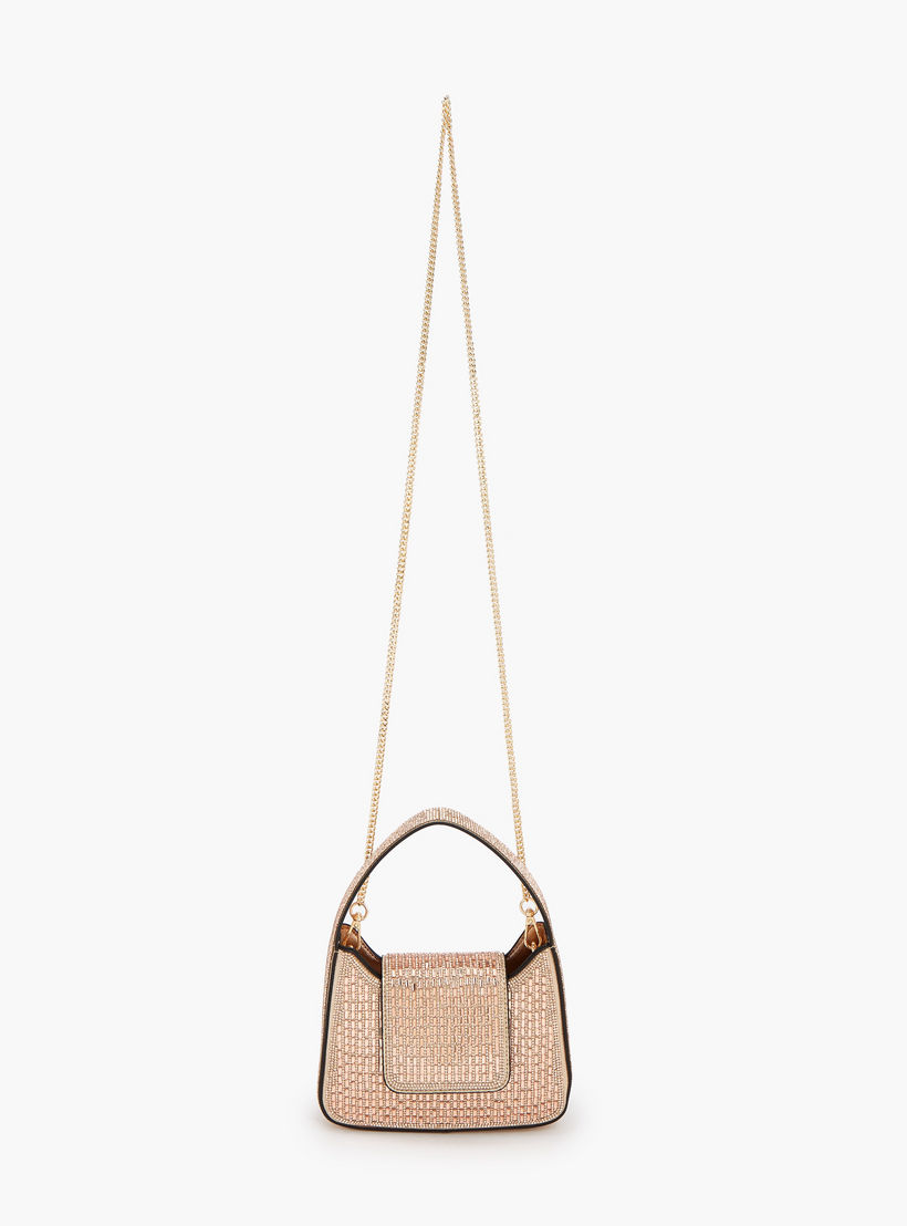 Celeste Embellished Crossbody Bag with Chain Strap-women-bagsandwallets-handbags-image-3