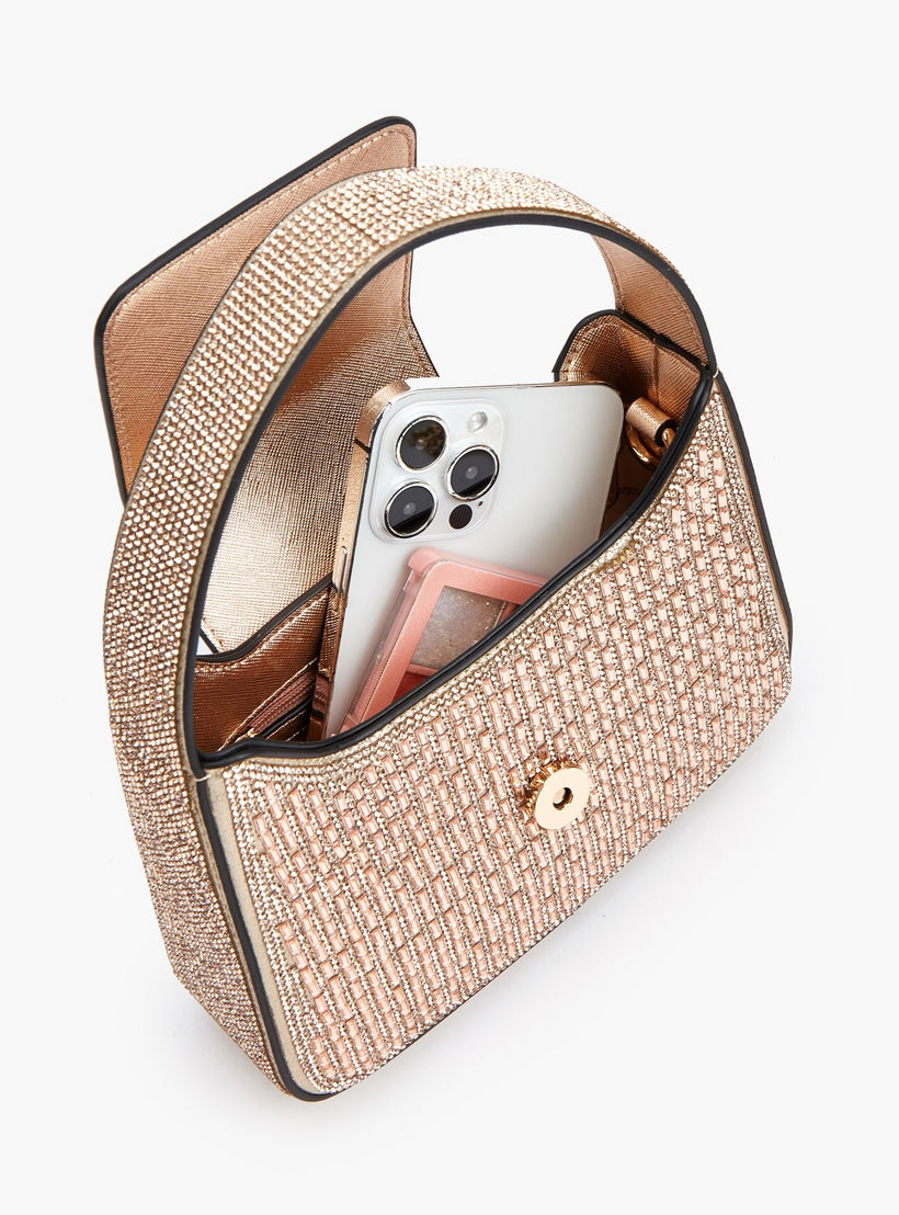 Celeste Embellished Crossbody Bag with Chain Strap-women-bagsandwallets-handbags-image-8