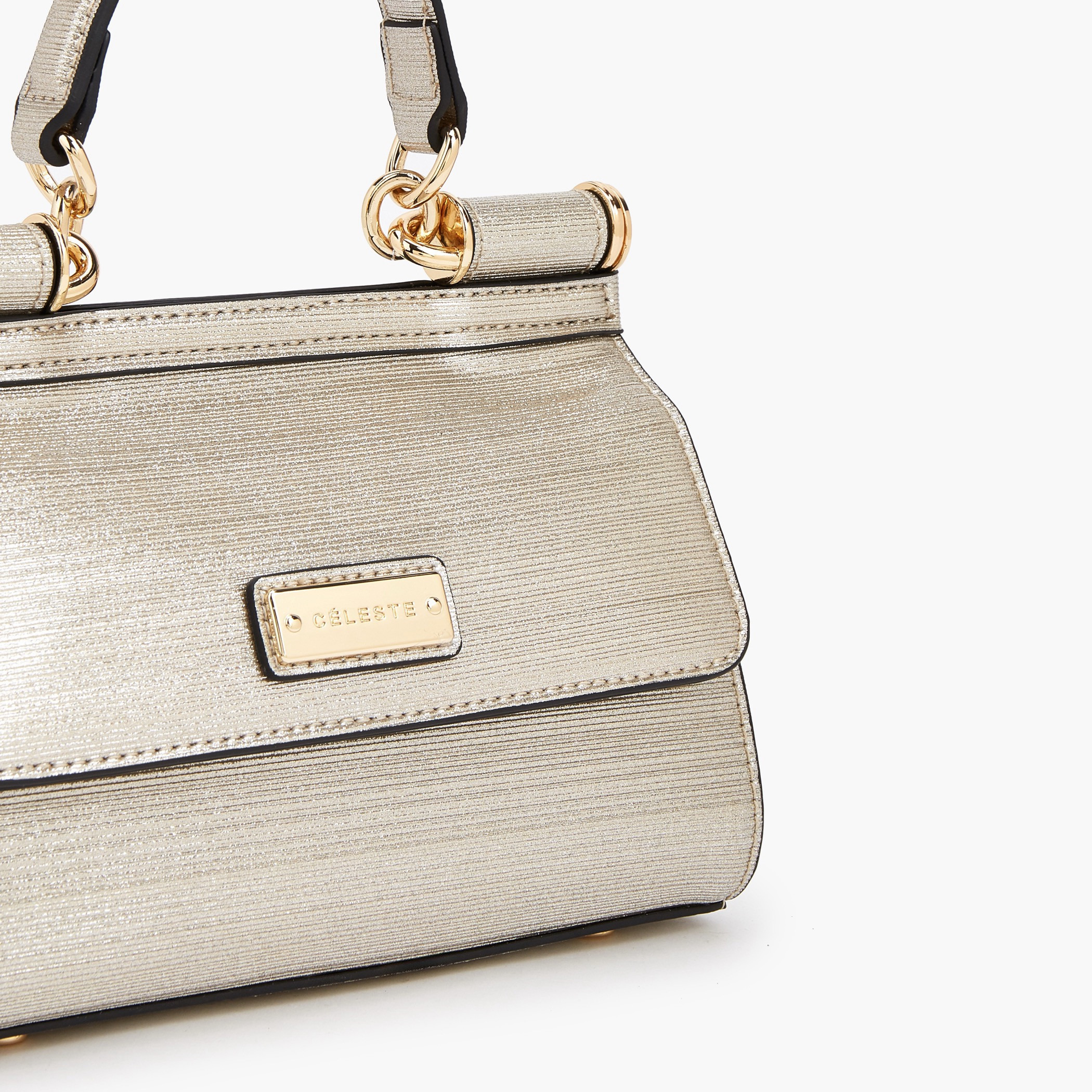 Celeste Metallic Satchel Bag with Detachable Strap-women-bagsandwallets-handbags-image-4