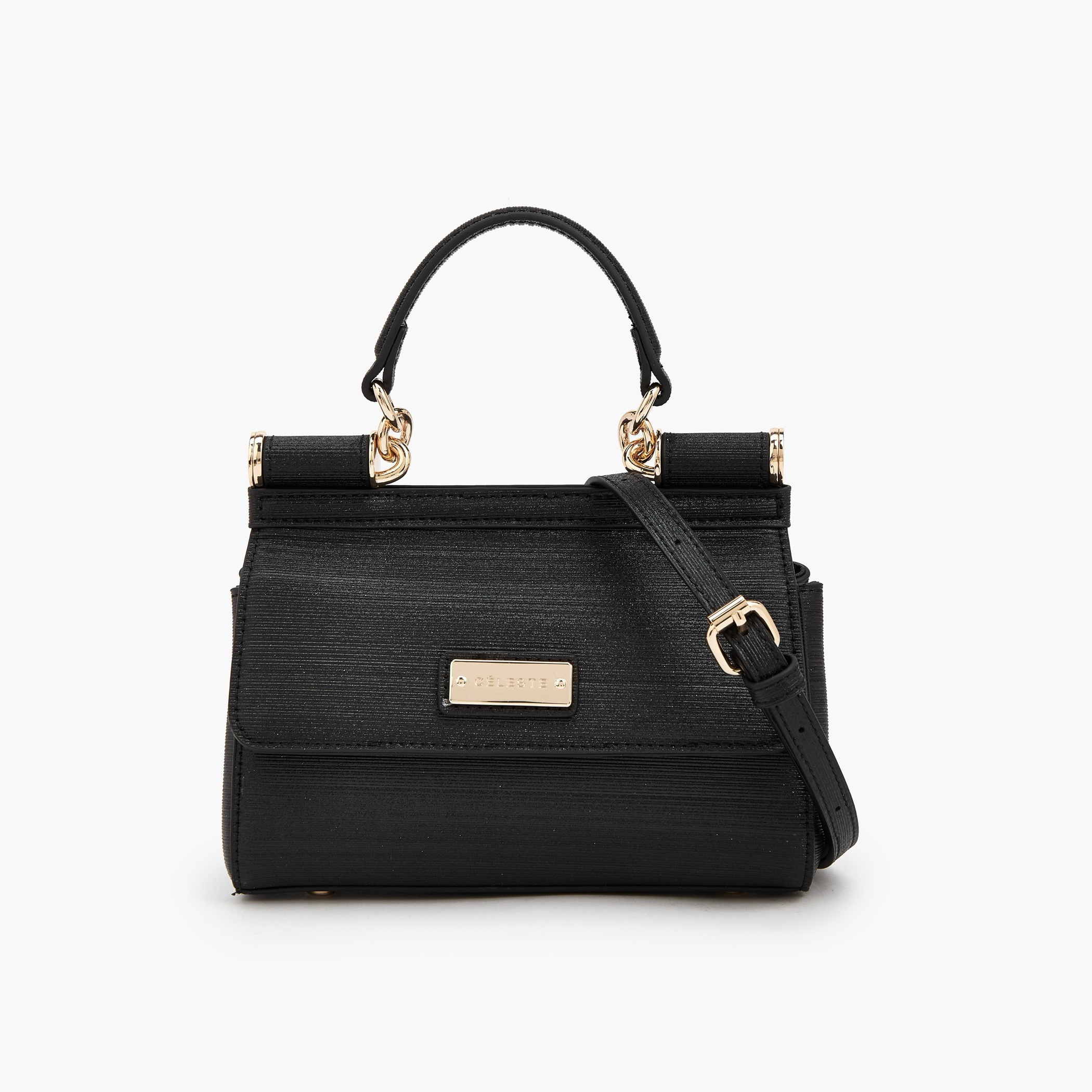 شنطة ساتشيل ميتالك بحزام قابل للفصل من سيليست-women-bagsandwallets-handbags-image-1