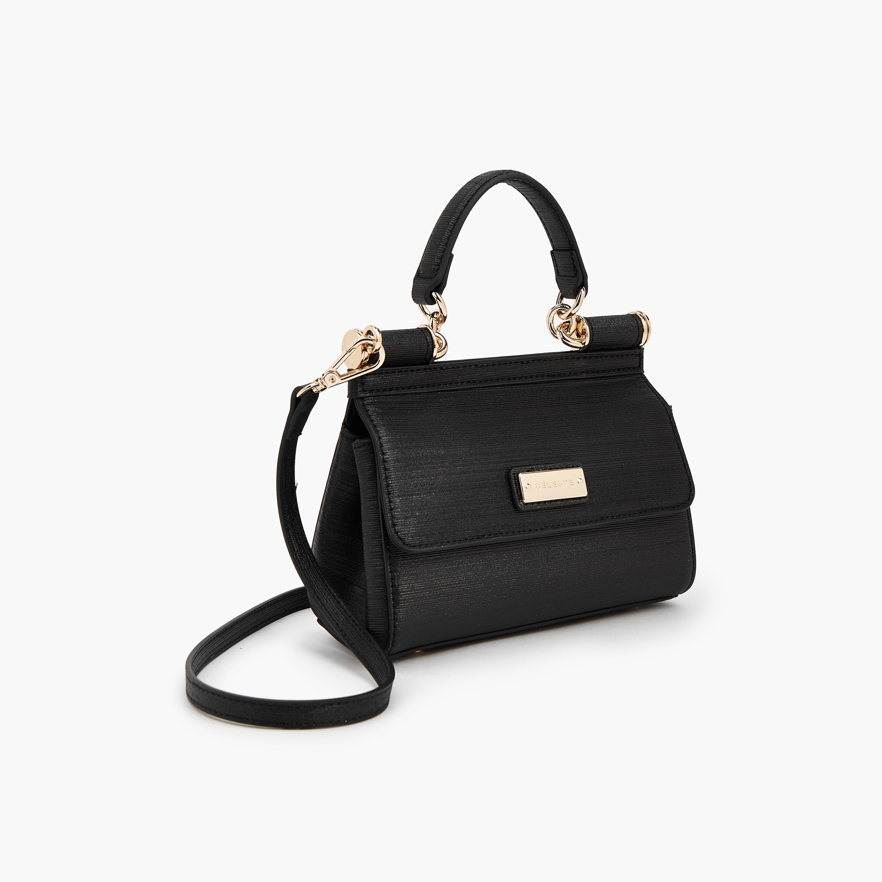 شنطة ساتشيل ميتالك بحزام قابل للفصل من سيليست-women-bagsandwallets-handbags-image-3