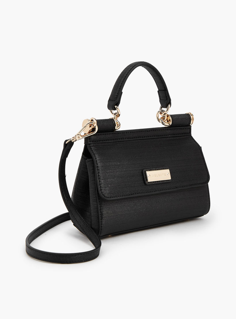 شنطة ساتشيل ميتالك بحزام قابل للفصل من سيليست-women-bagsandwallets-handbags-image-3
