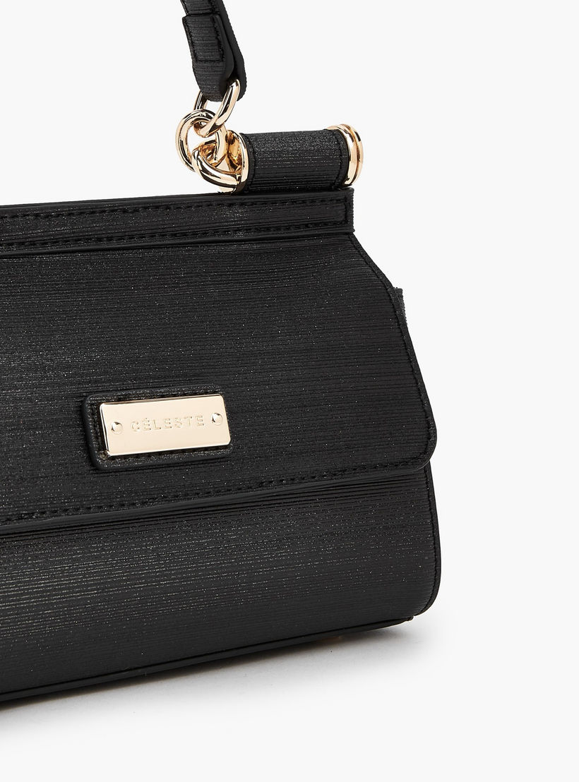 شنطة ساتشيل ميتالك بحزام قابل للفصل من سيليست-women-bagsandwallets-handbags-image-4
