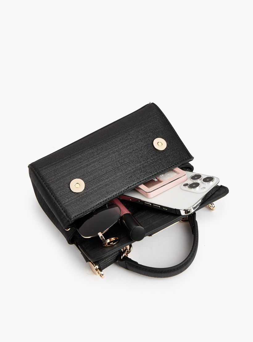 شنطة ساتشيل ميتالك بحزام قابل للفصل من سيليست-women-bagsandwallets-handbags-image-7