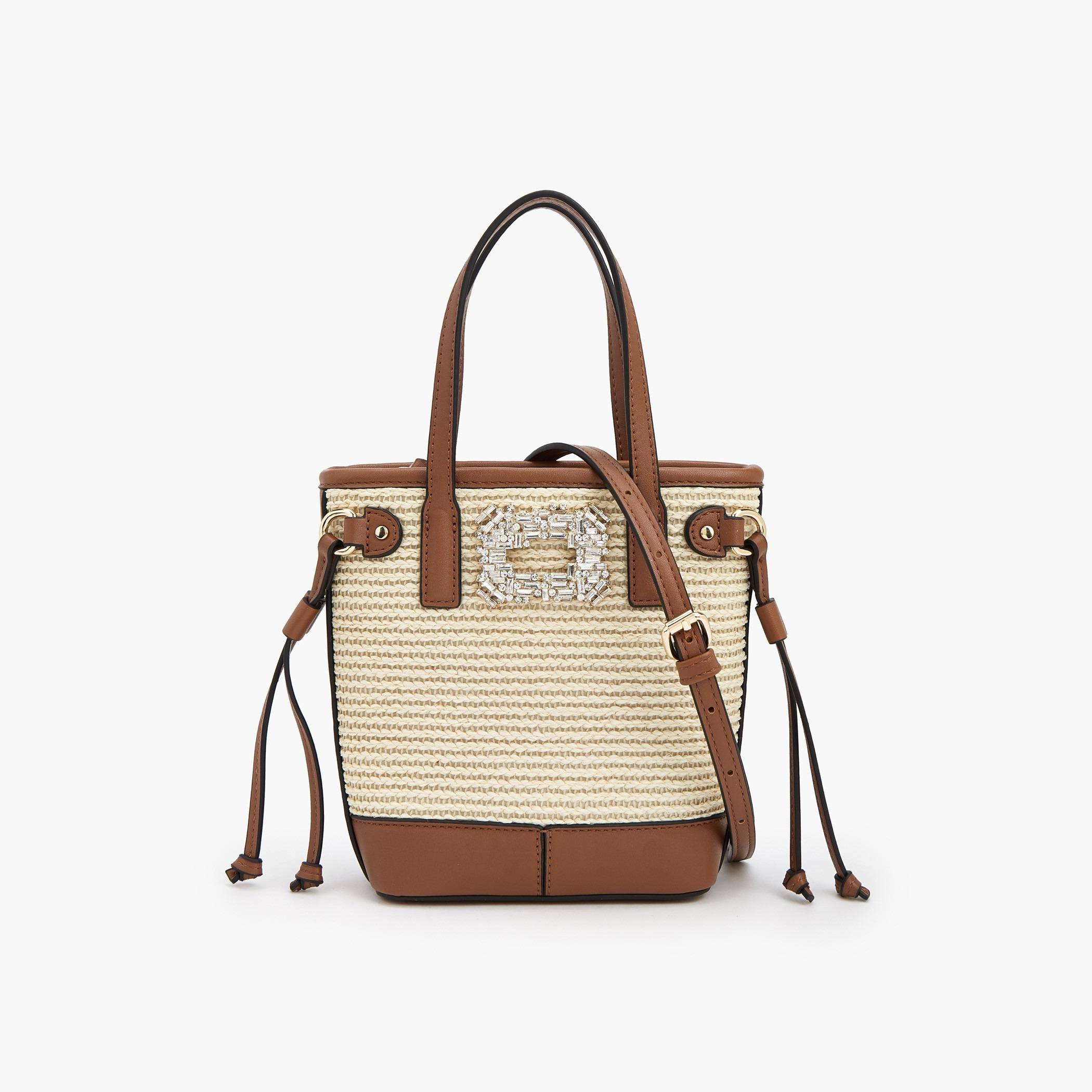 شنطة توتي بارزة الملمس بحزام قابل للفصل من سيليست-women-bagsandwallets-handbags-image-1
