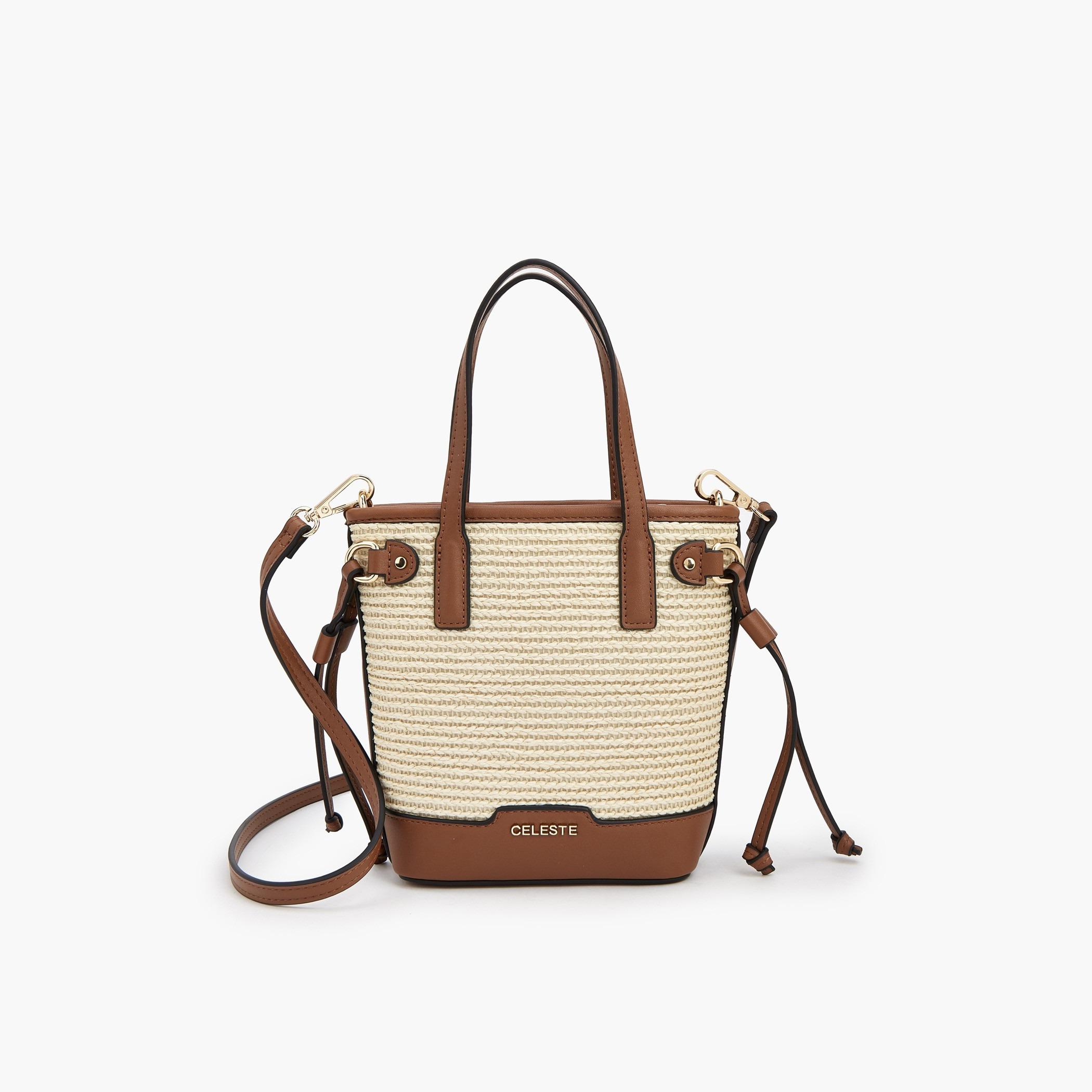 شنطة توتي بارزة الملمس بحزام قابل للفصل من سيليست-women-bagsandwallets-handbags-image-3