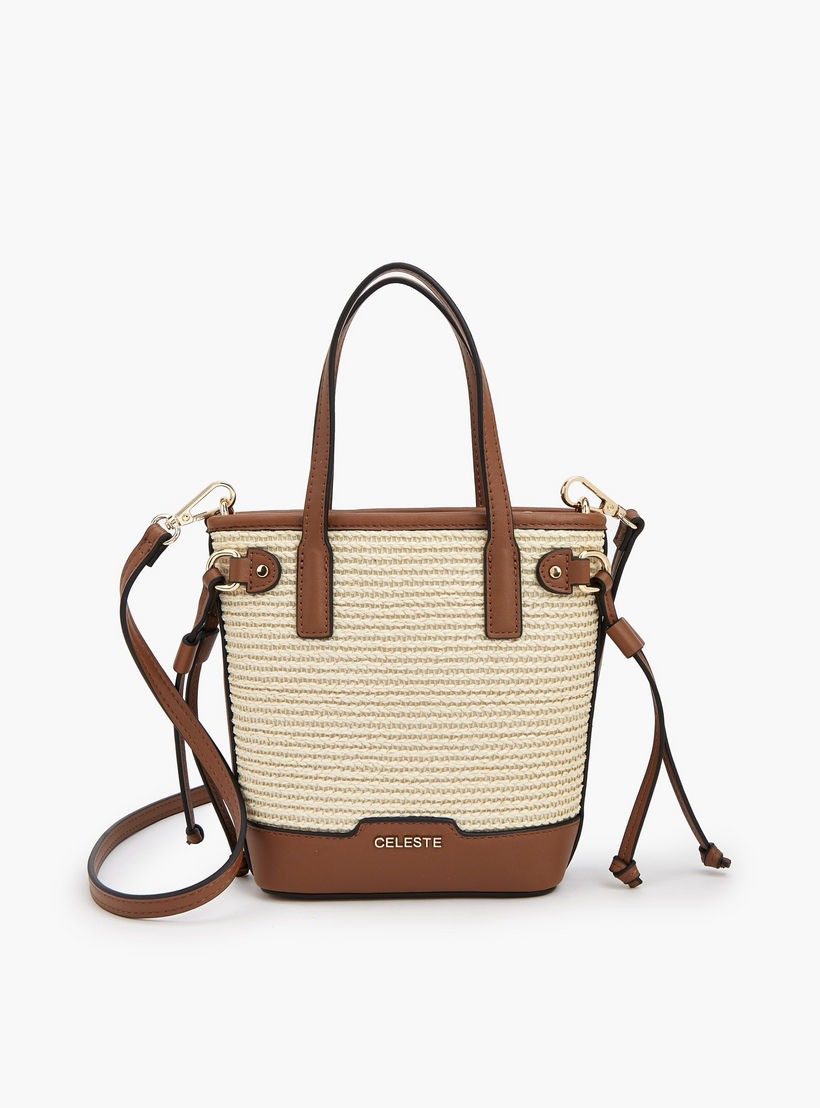 شنطة توتي بارزة الملمس بحزام قابل للفصل من سيليست-women-bagsandwallets-handbags-image-3