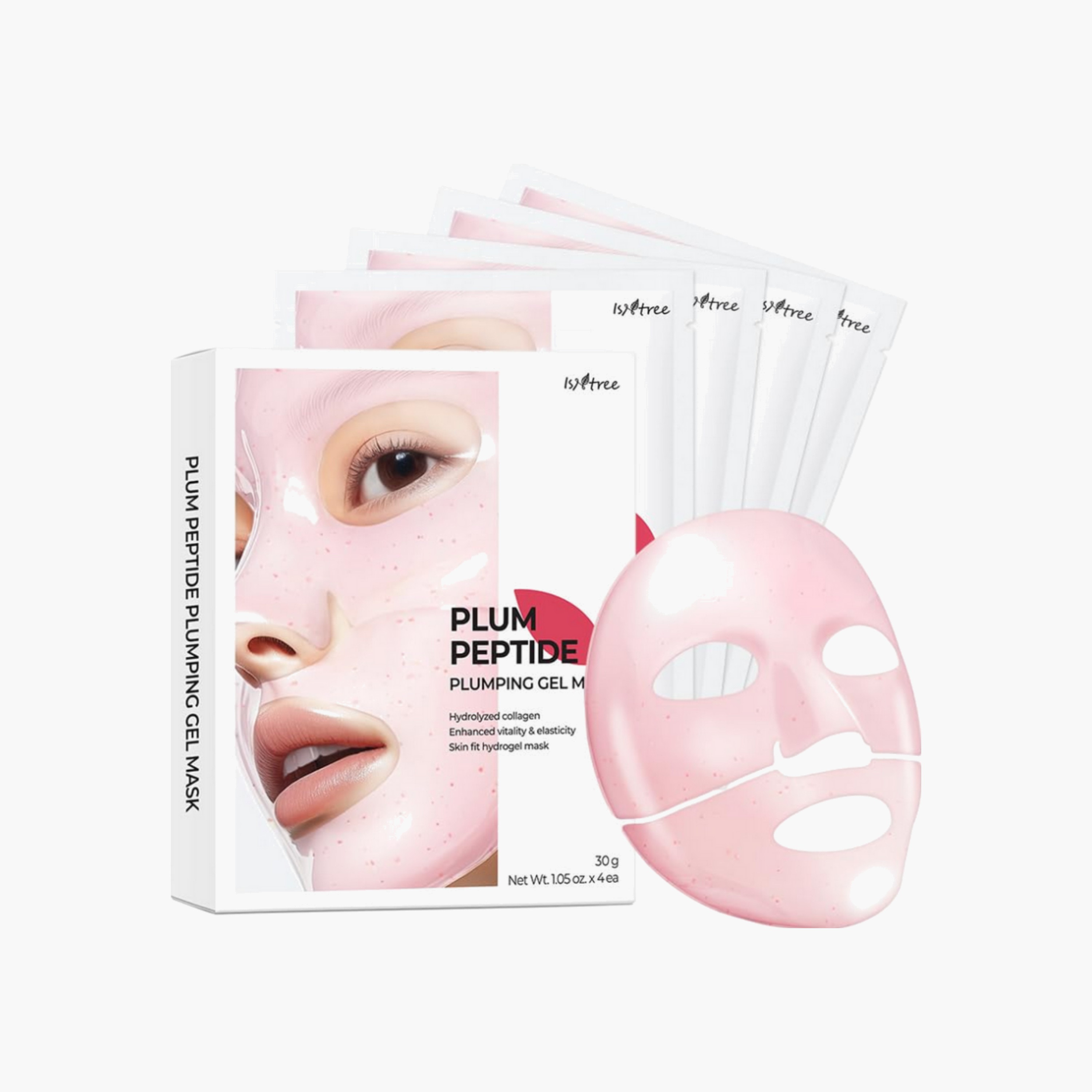 ISNTREE Plum Peptide Plumping Gel Mask 30g-beautyandpersonalcare-kbeauty-skin-treatmentsandserums-image-1