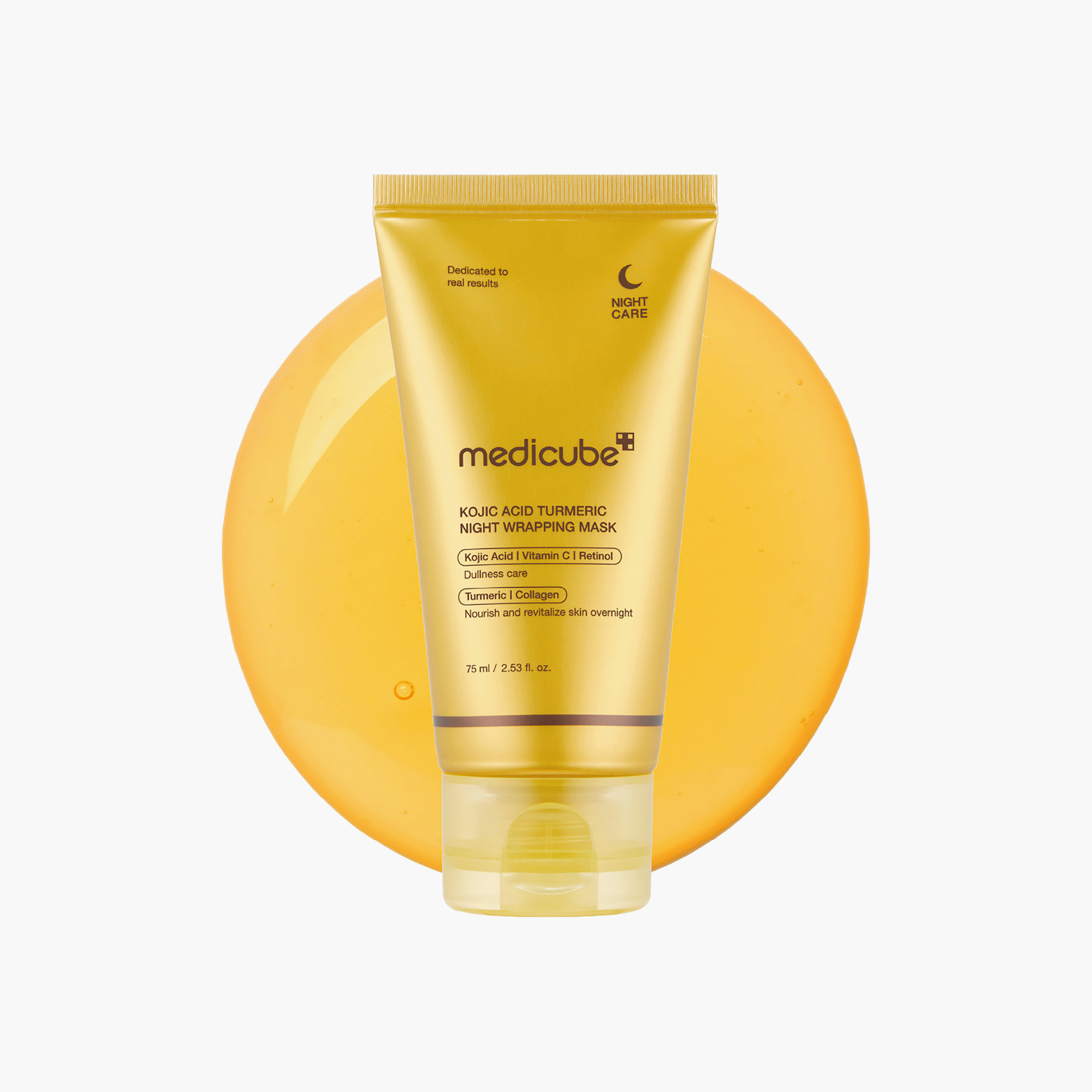 Medicube Kojic Acid Turmeric Night Wrapping Mask 75Ml-beautyandpersonalcare-skin-masks-sleepingmask-image-1