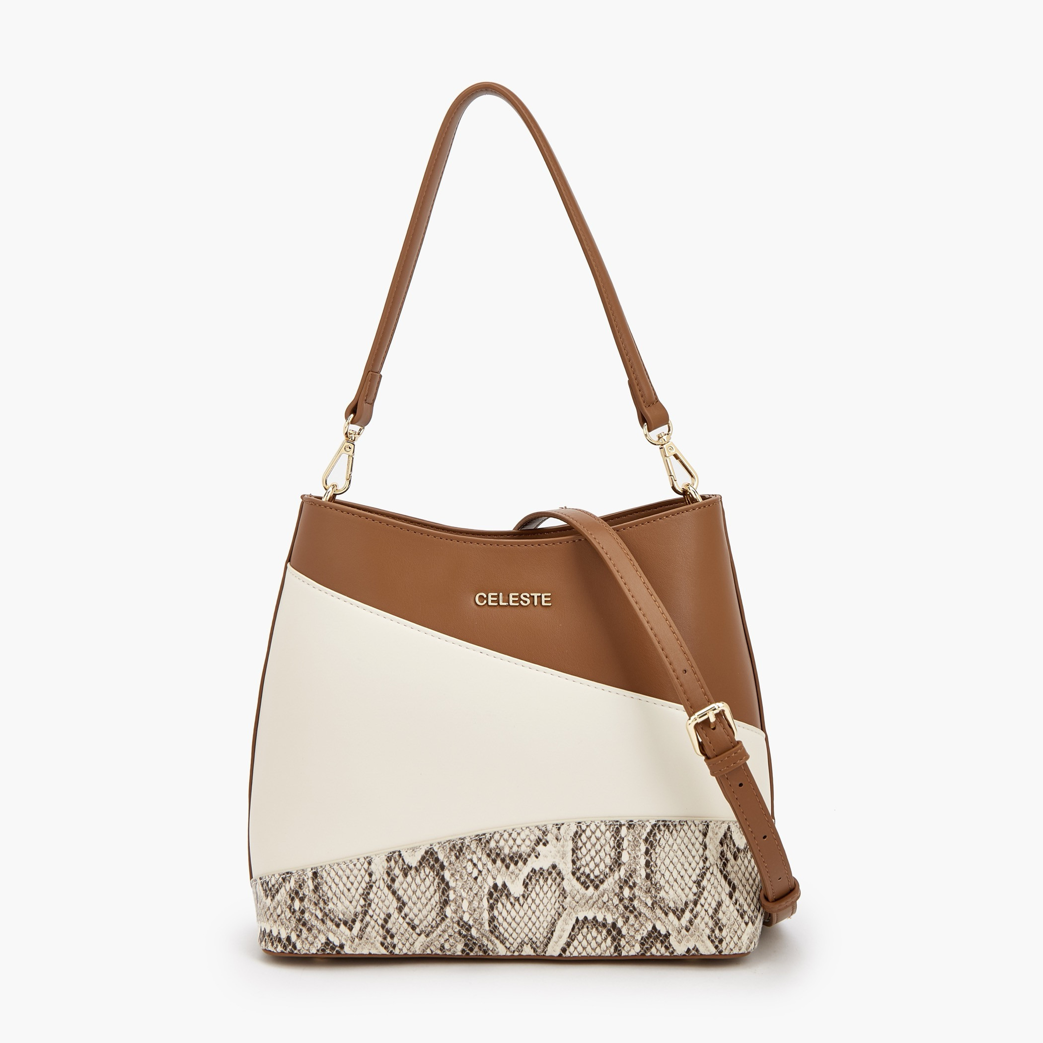 شنطة كتف بحزام قابل للتعديل من سيليست-women-bagsandwallets-handbags-image-7