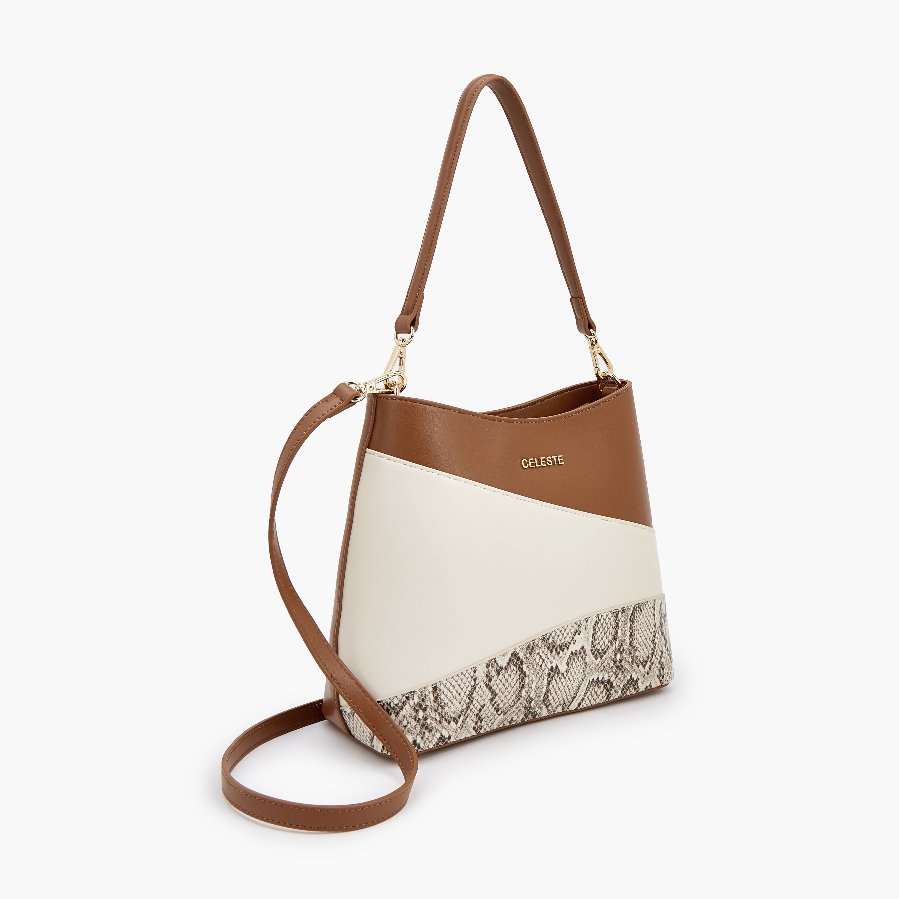 شنطة كتف بحزام قابل للتعديل من سيليست-women-bagsandwallets-handbags-image-5