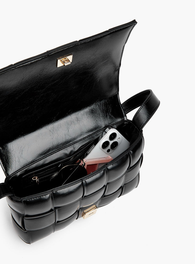 شنطة كروسبودي مبطنة بحزام قابل للتعديل من سيليست-women-bagsandwallets-handbags-image-8