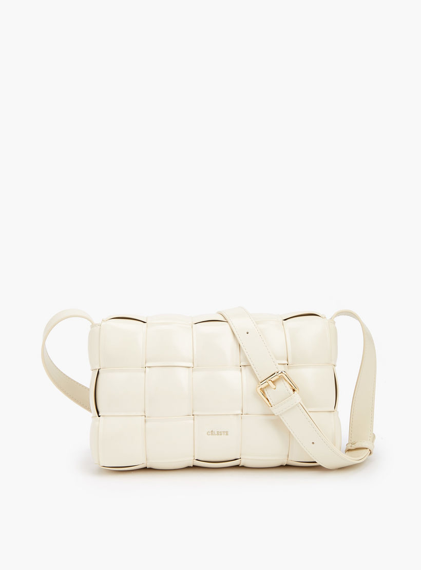 شنطة كروسبودي مبطنة بحزام قابل للتعديل من سيليست-women-bagsandwallets-handbags-image-6