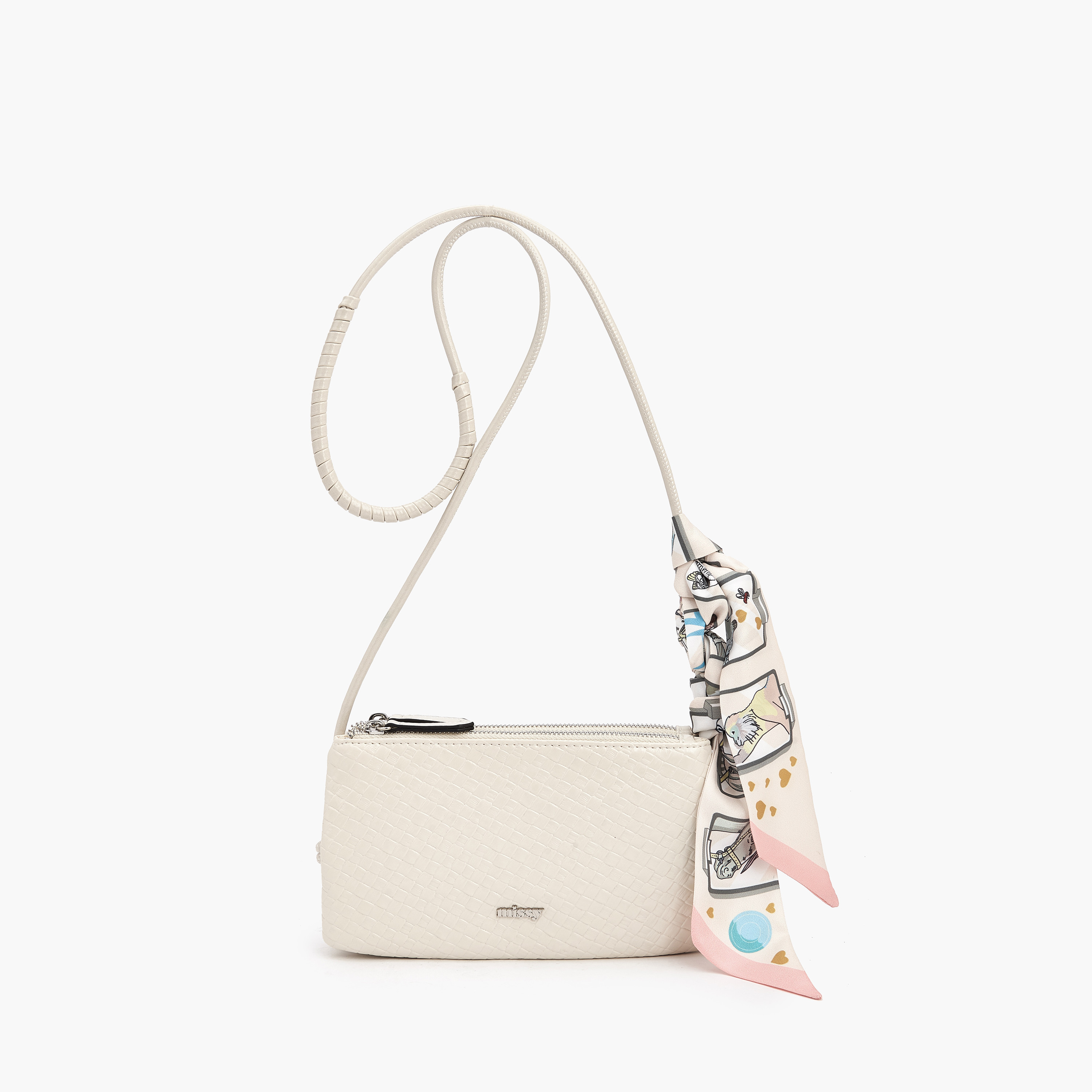 شنطة كروس بودي بارزة الملمس بحزام من ميسي-women-bagsandwallets-handbags-image-1