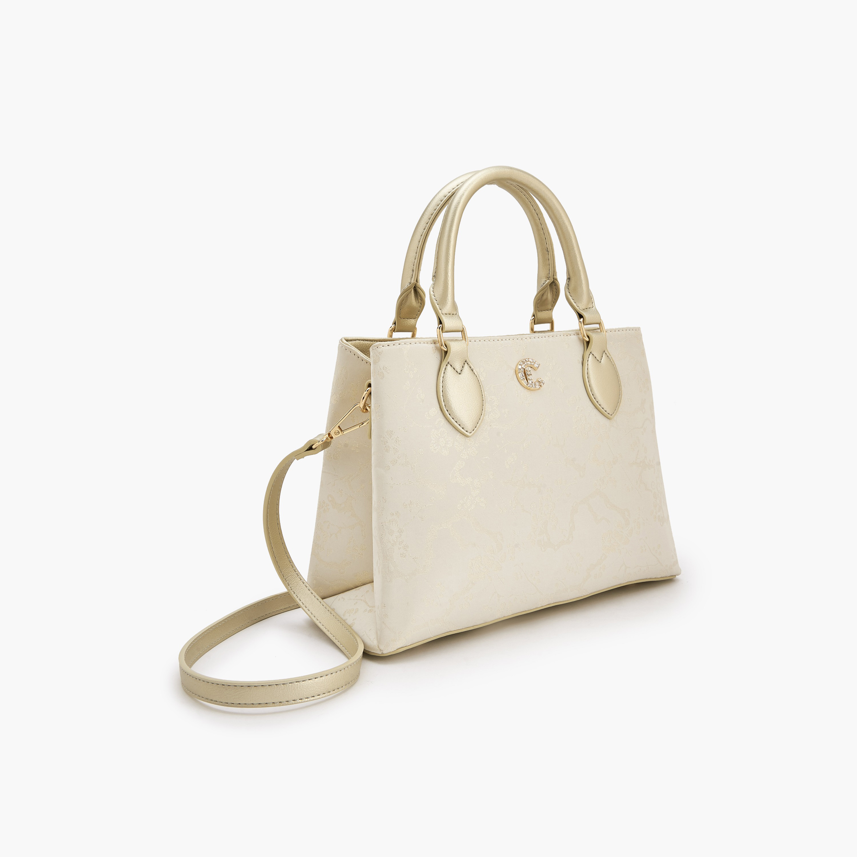 Le Confort Textured Tote Bag with Detachable Strap-women-bagsandwallets-handbags-image-4