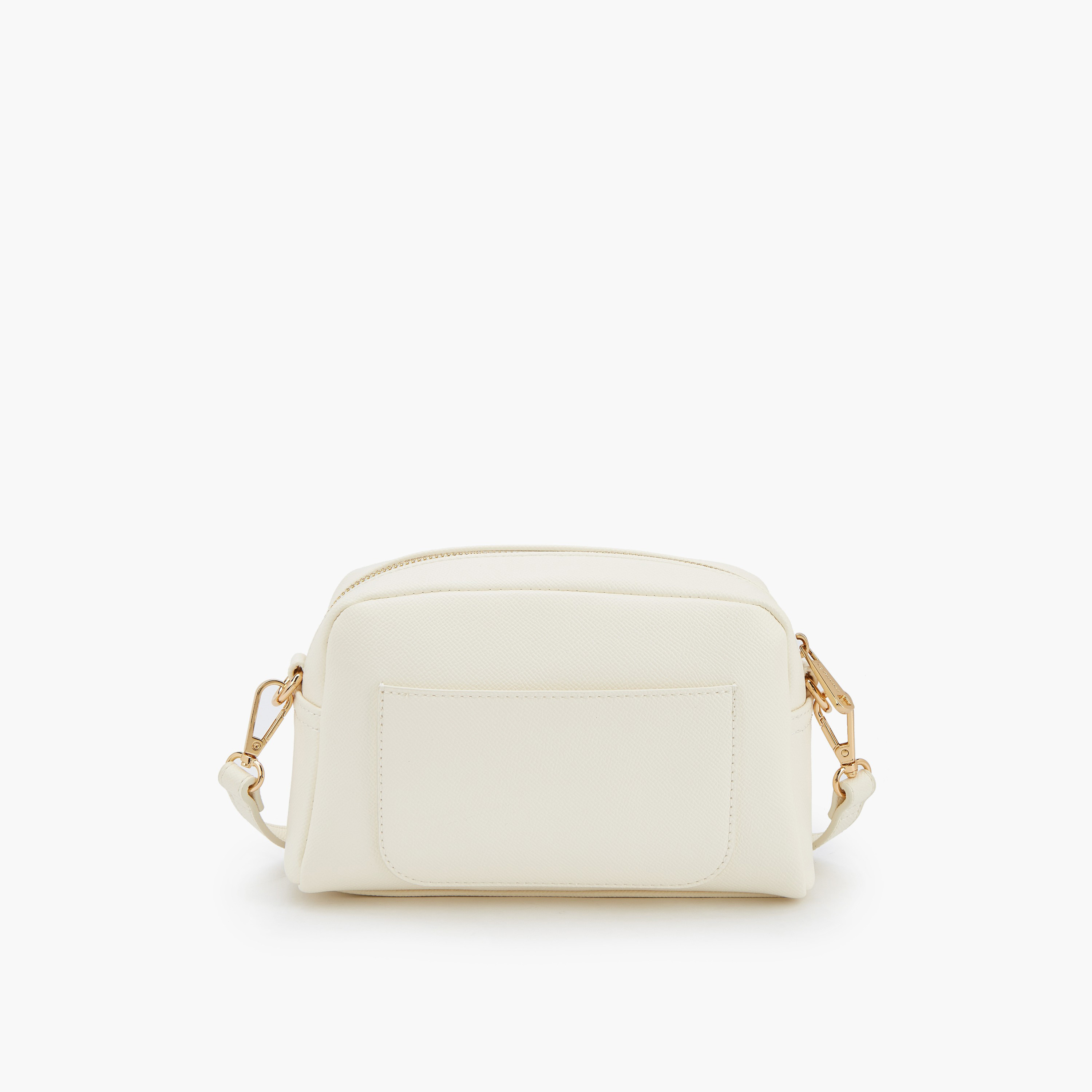 Le Confort Textured Crossbody Bag with Zip Closure-women-bagsandwallets-handbags-image-6