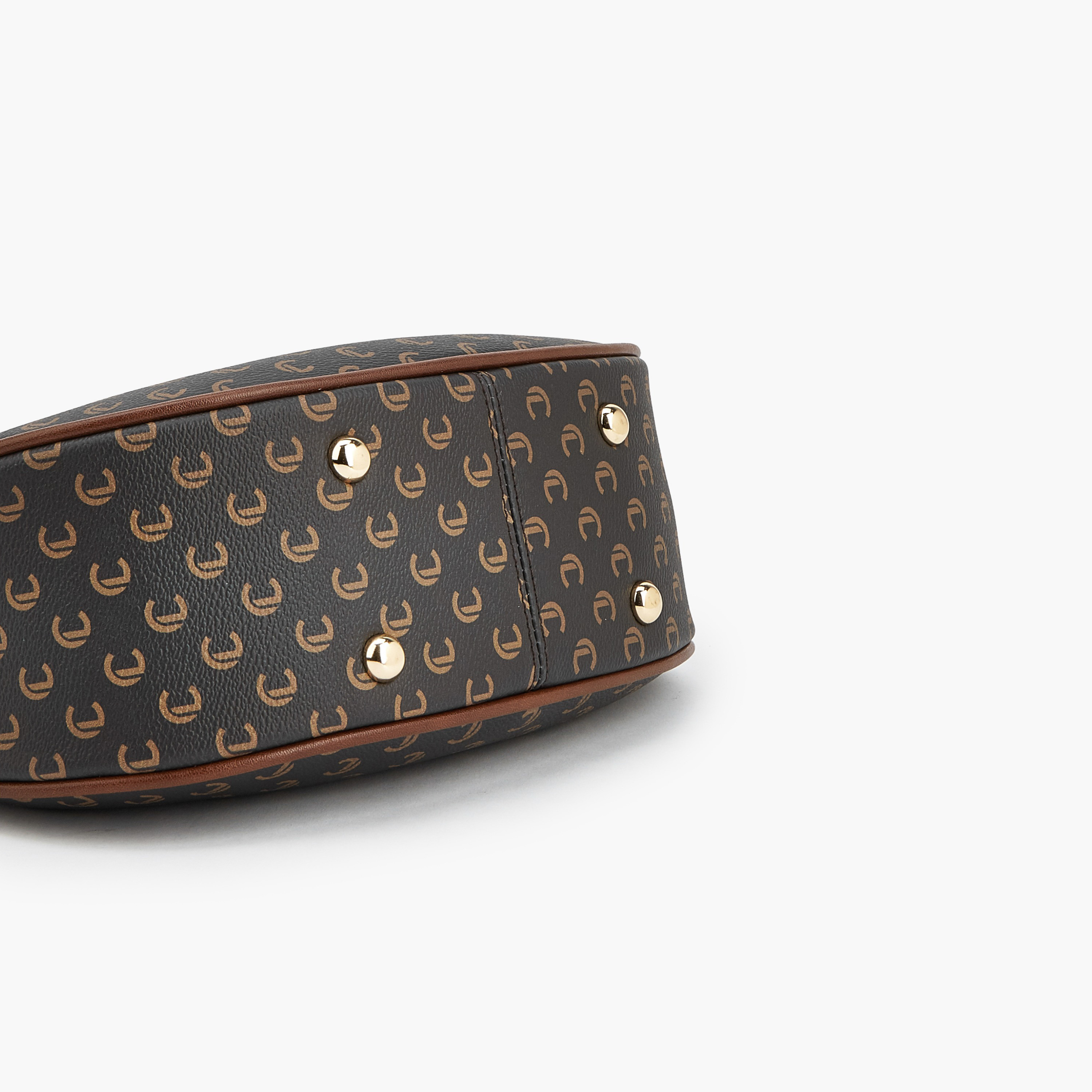 Le Confort Monogram Print Shoulder Bag with Adjustable Strap-women-bagsandwallets-handbags-image-7