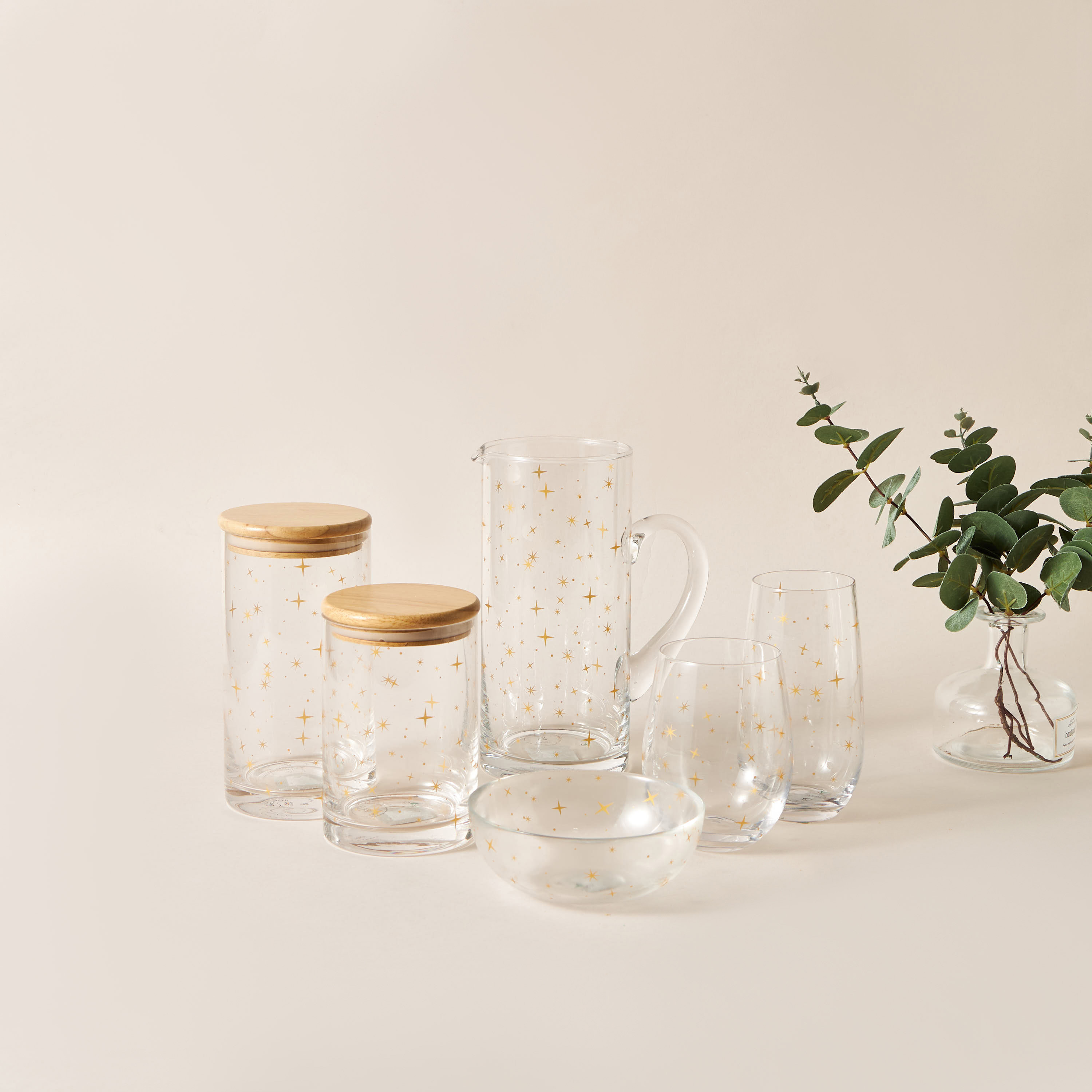 Crescent Glassware Printed Canister with Lid-household-kitchen-foodstorage-canistersandjars-image-5