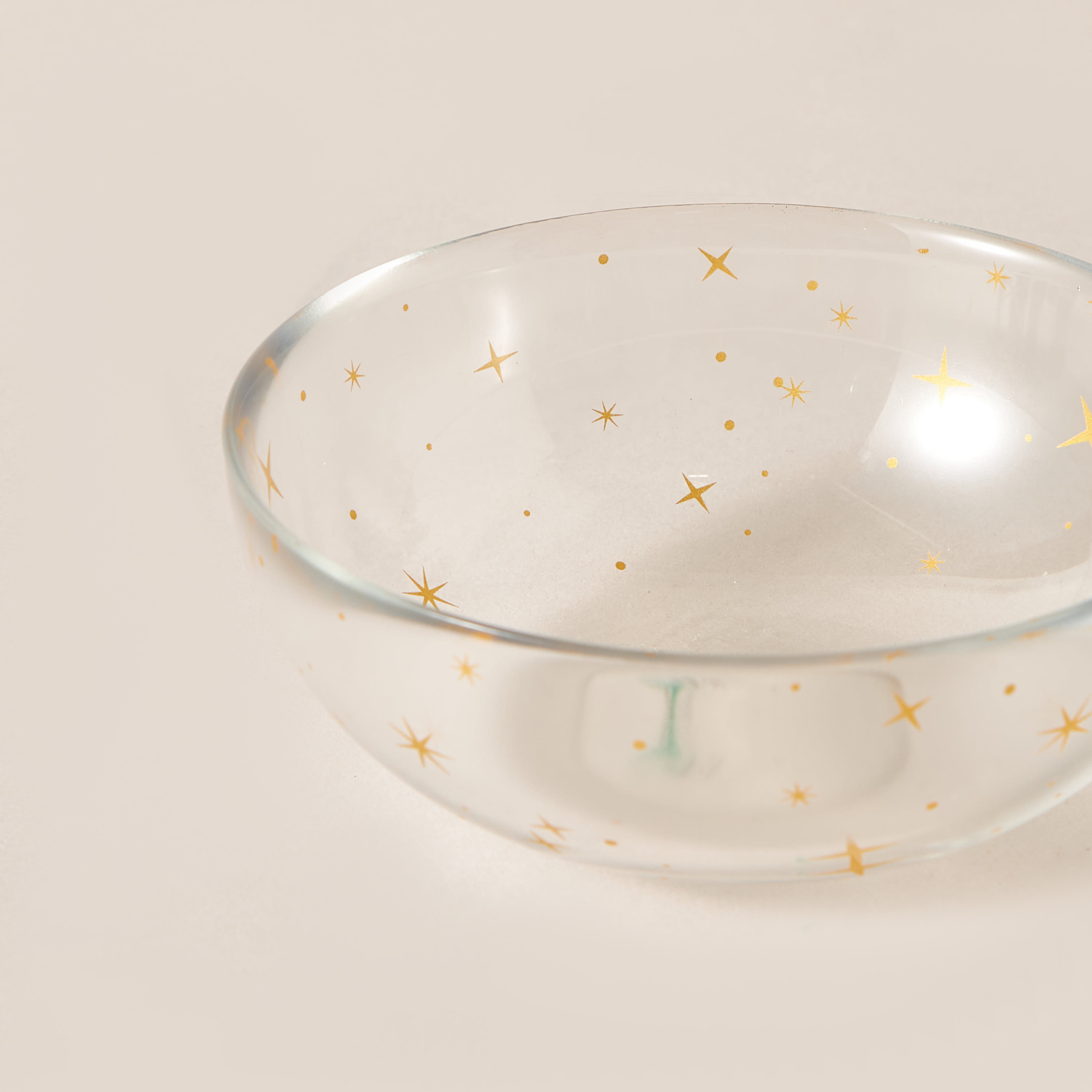 Crescent Printed Glass Bowl - 12 cms-household-dining-dinnerware-bowls-image-4
