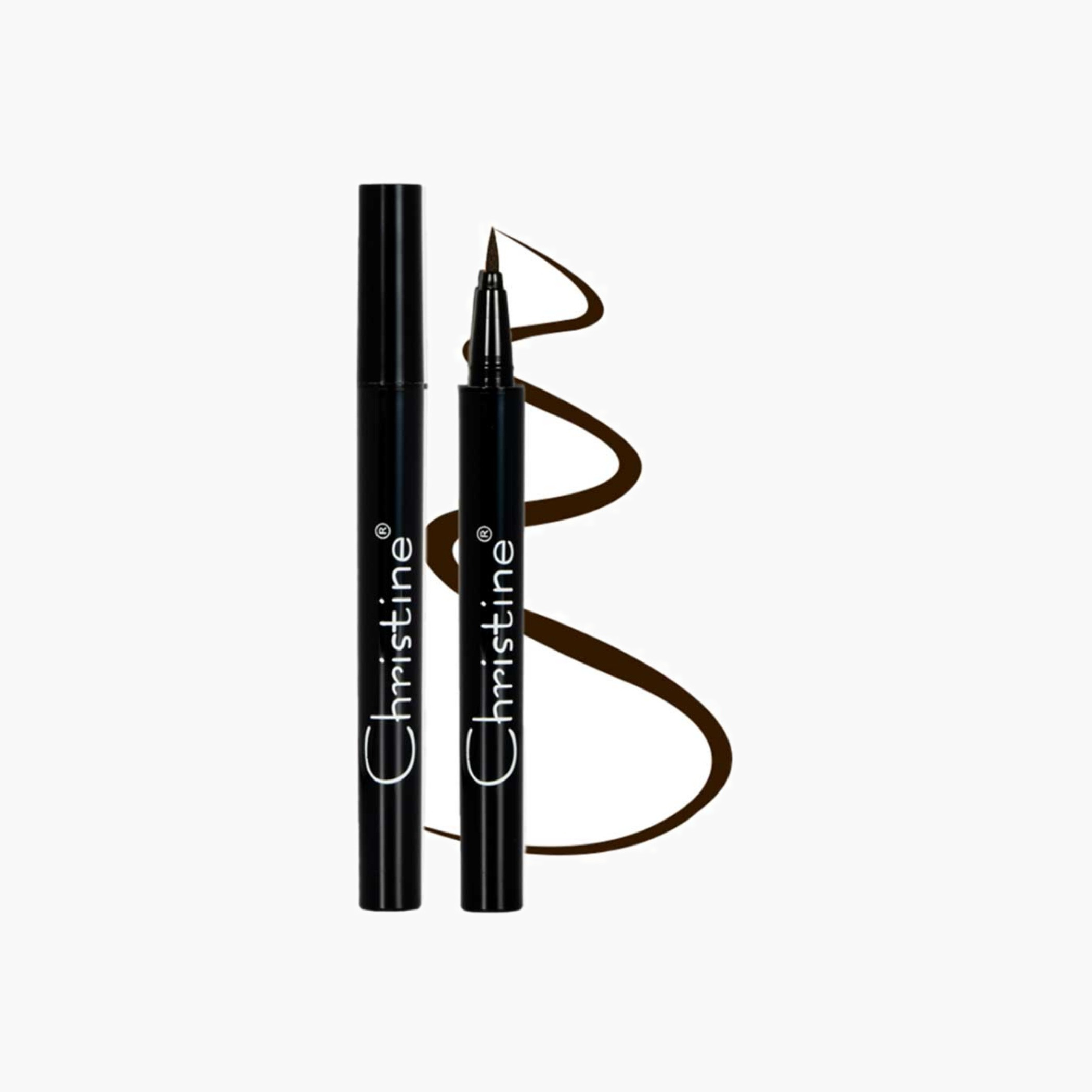Christine WP black liquid eyeliner pen 111-1-beautyandpersonalcare-makeup-eyes-eyeliners-image-1