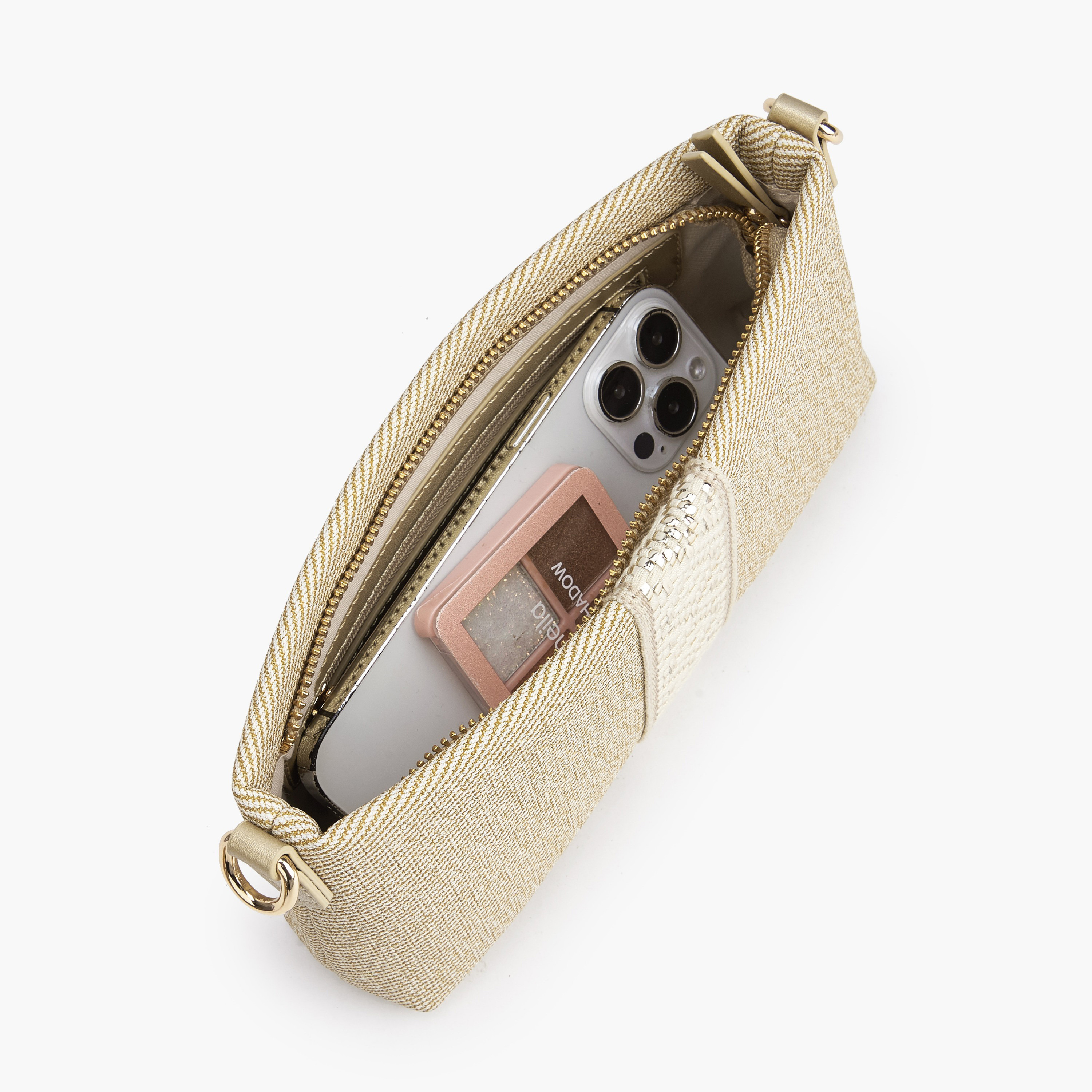 Le Confort Textured Crossbody Bag with Detachable Chain Strap-women-bagsandwallets-handbags-image-8